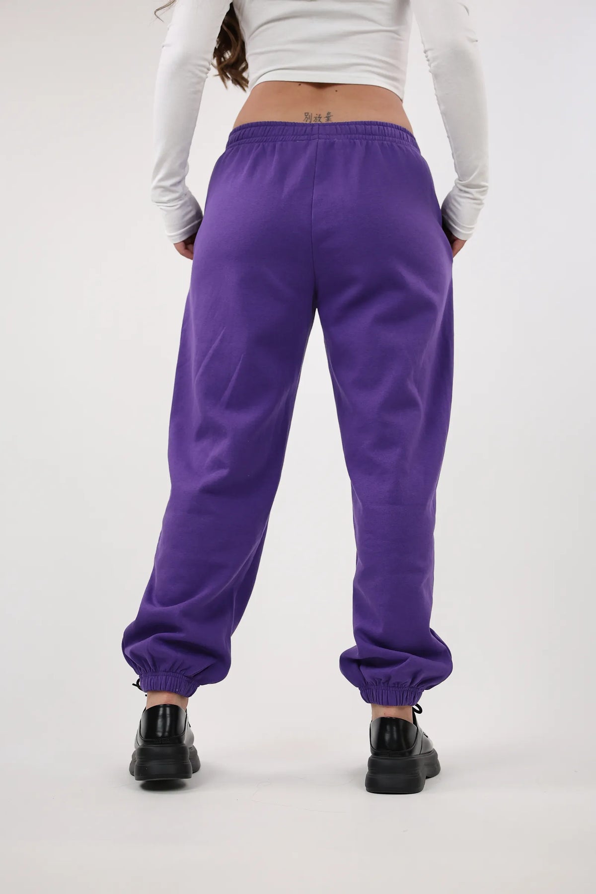 Trenerka elastic waist fleece