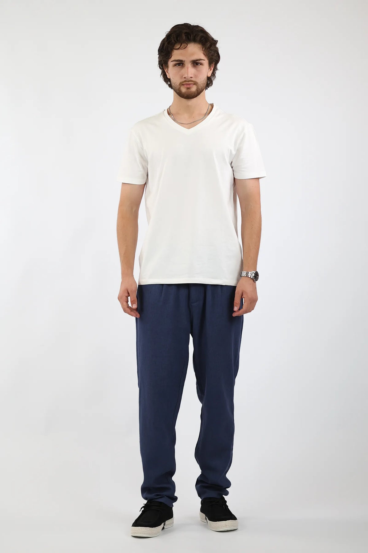 Pantallona relaxed fit