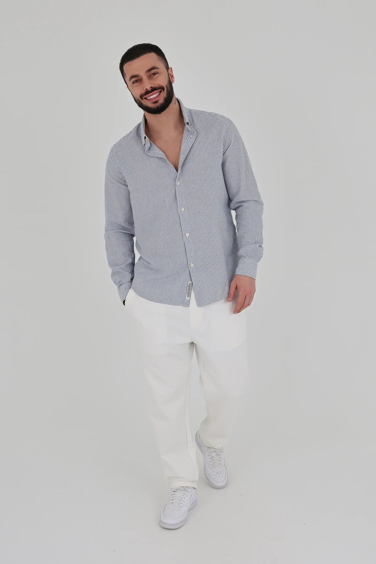 Kemishe stripe button up