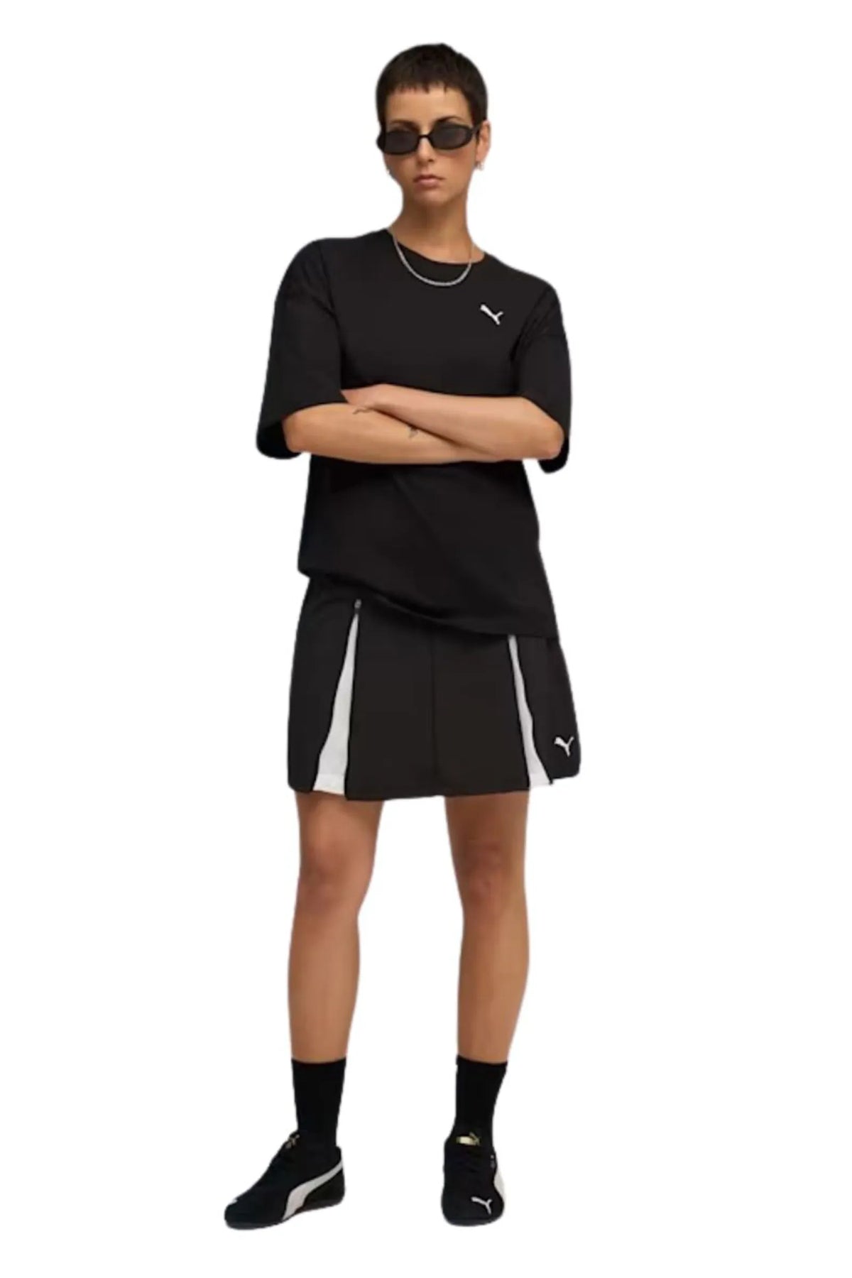 Maice puma wardrobe essentials eomen's oversized tee 629744-01