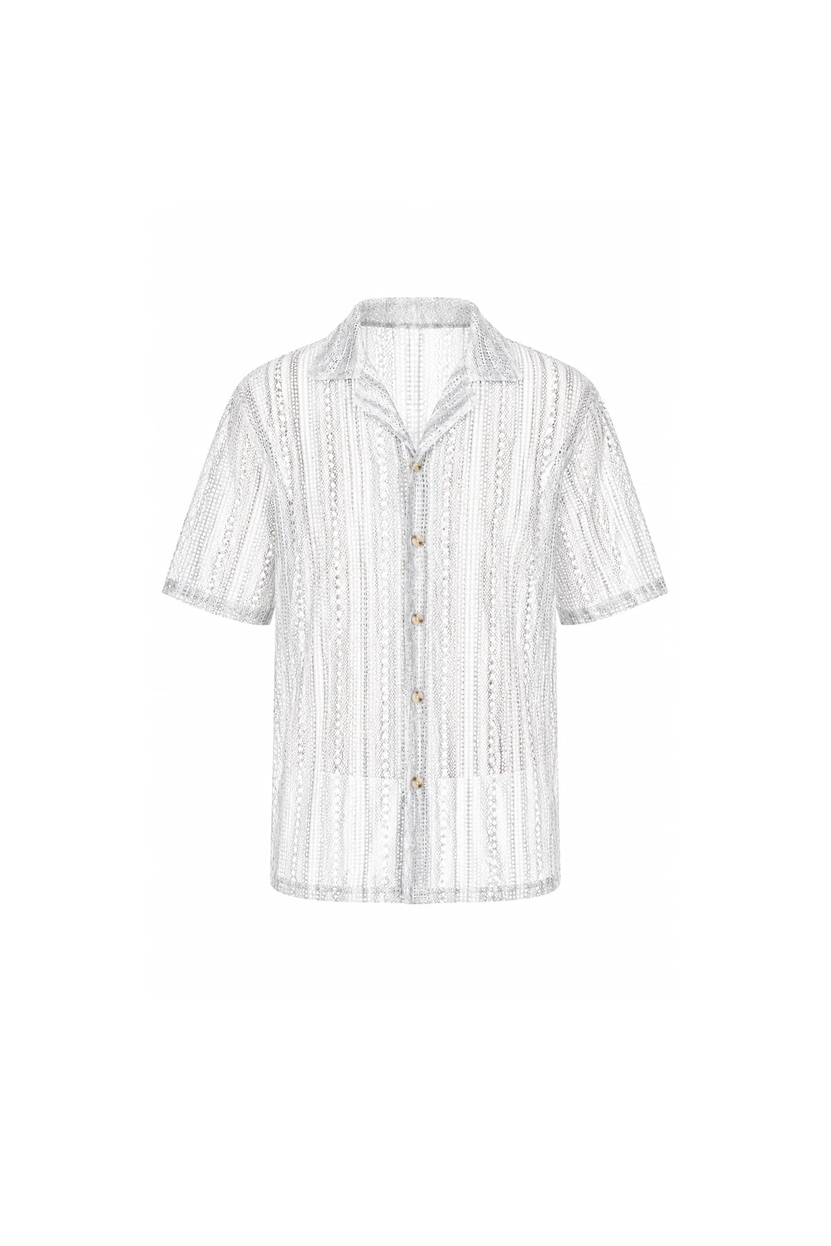 Kemishe striped crochet