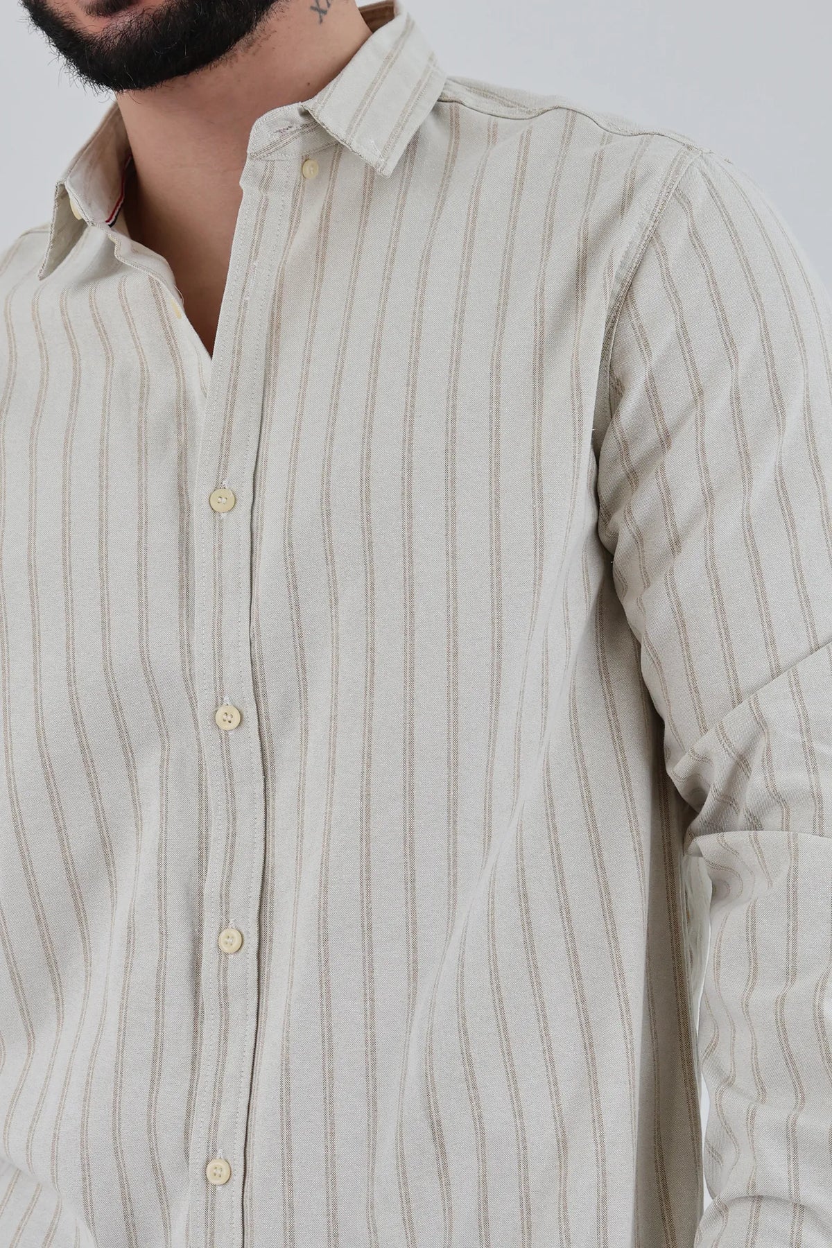 Kemishe slim fit striped