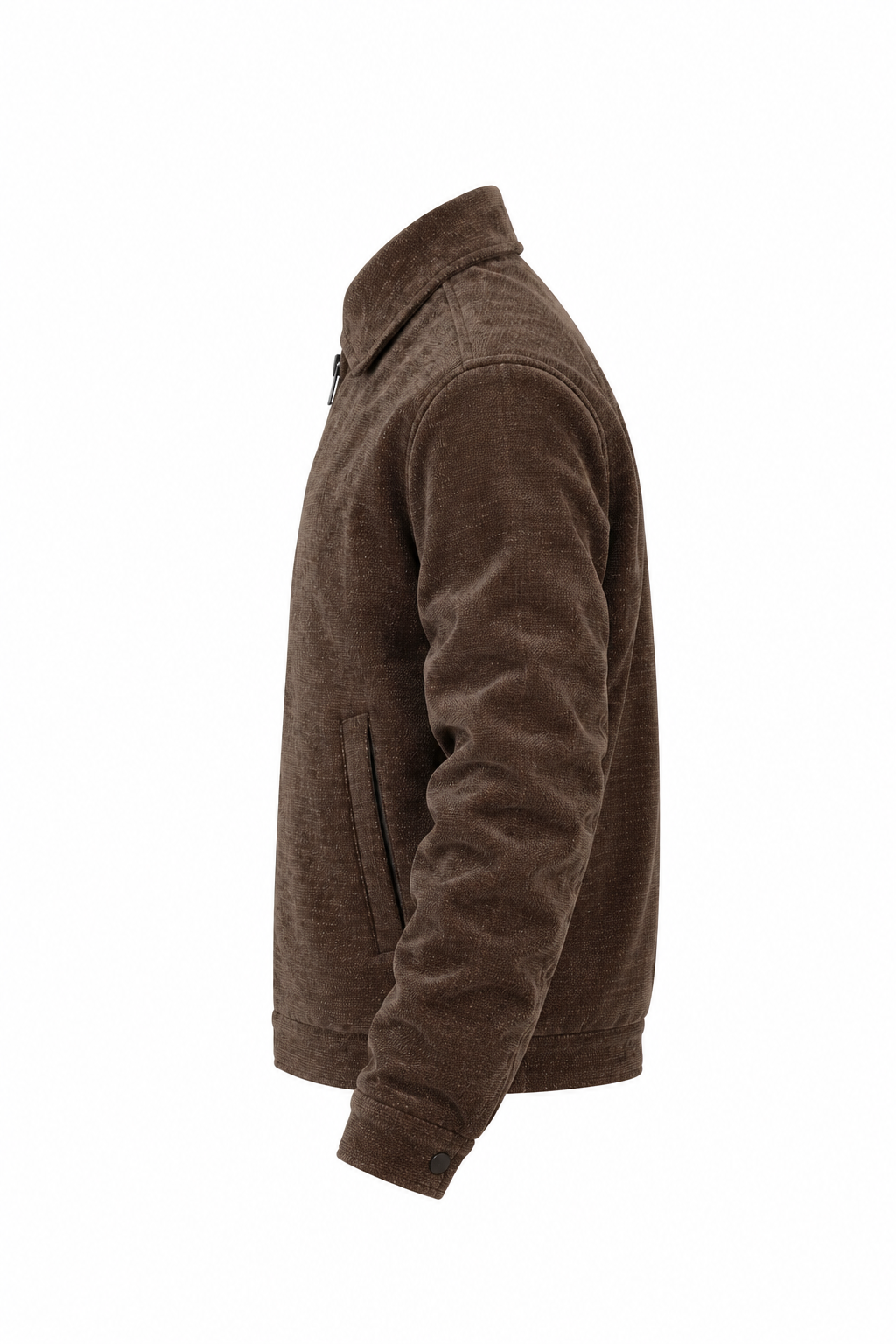 Jakne textured suede