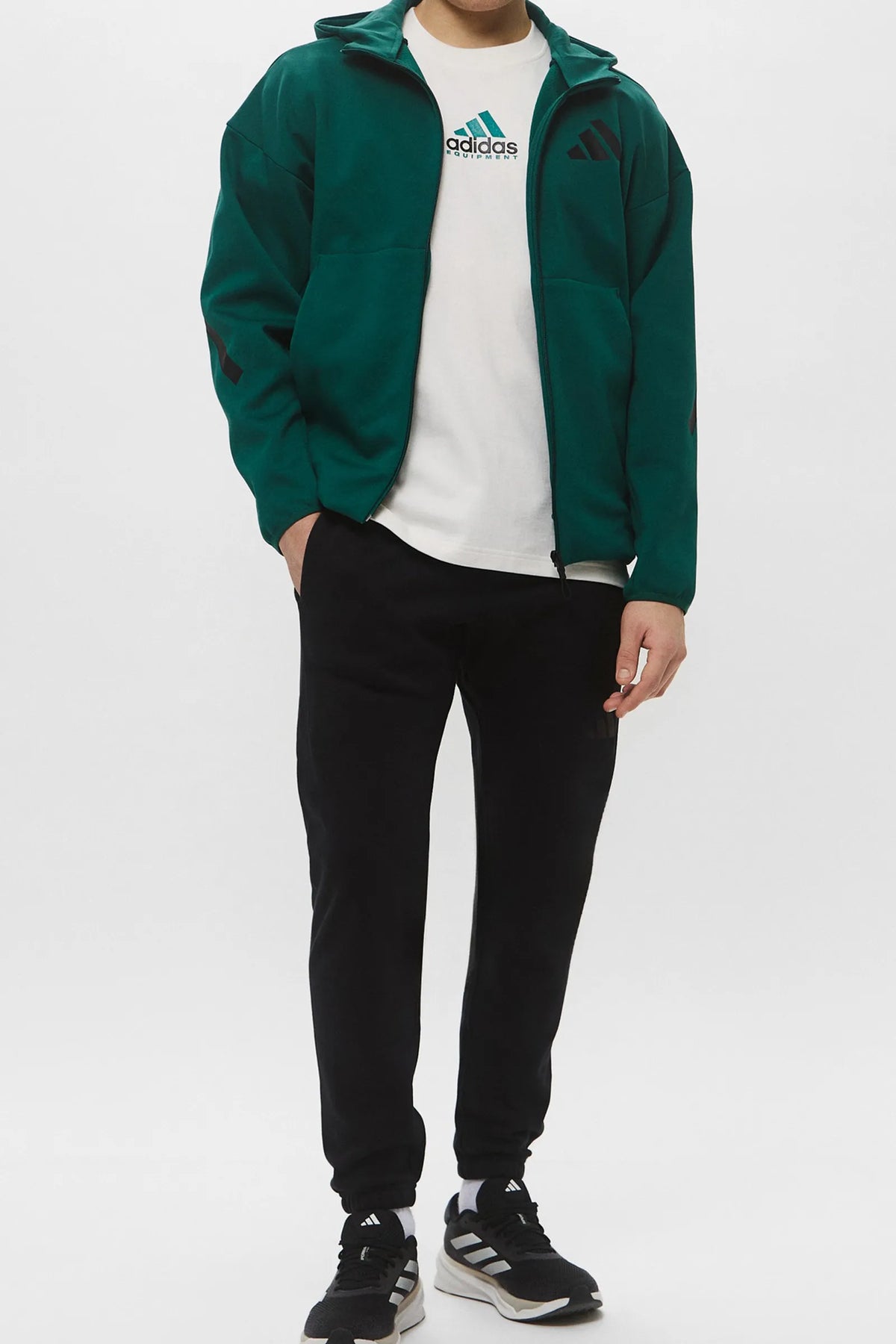 Duks adidas z.n.e full-zip hooded track jacket JF6539