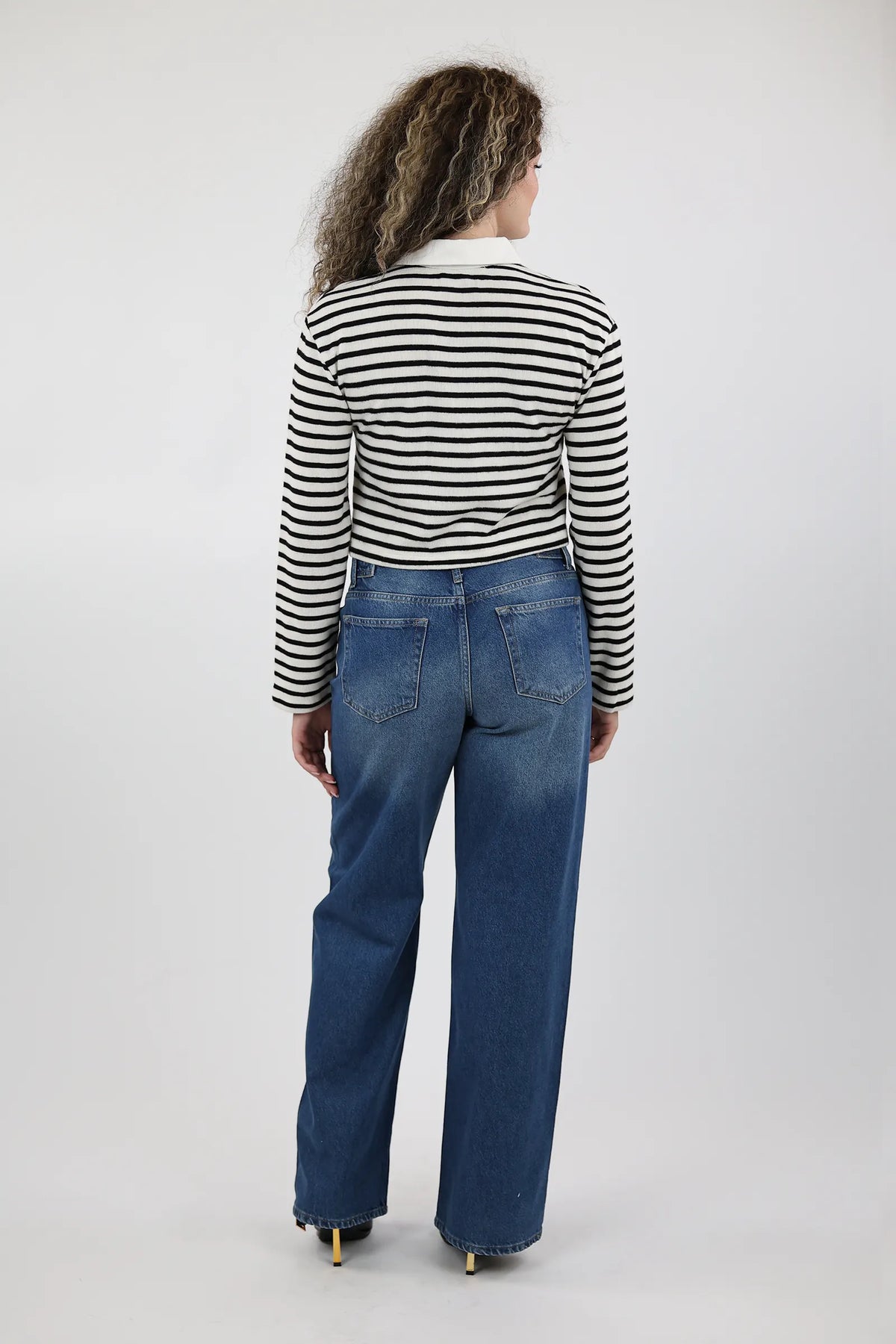 Xhemper striped collared