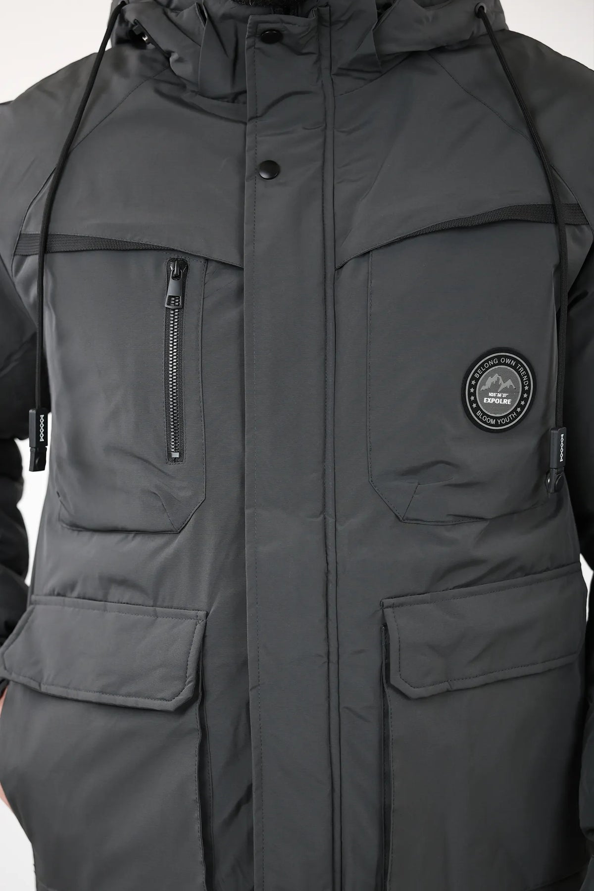 Jakne hooded puffer