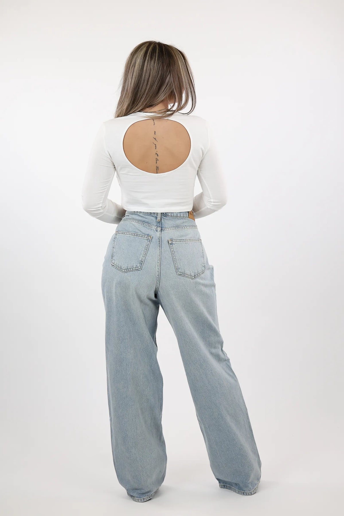 Bluze open back