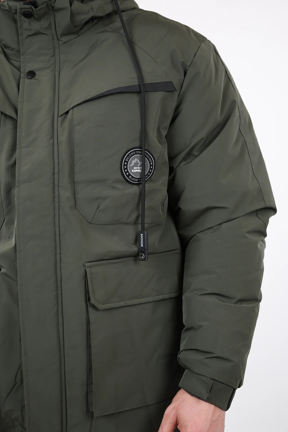 Jakne hooded puffer