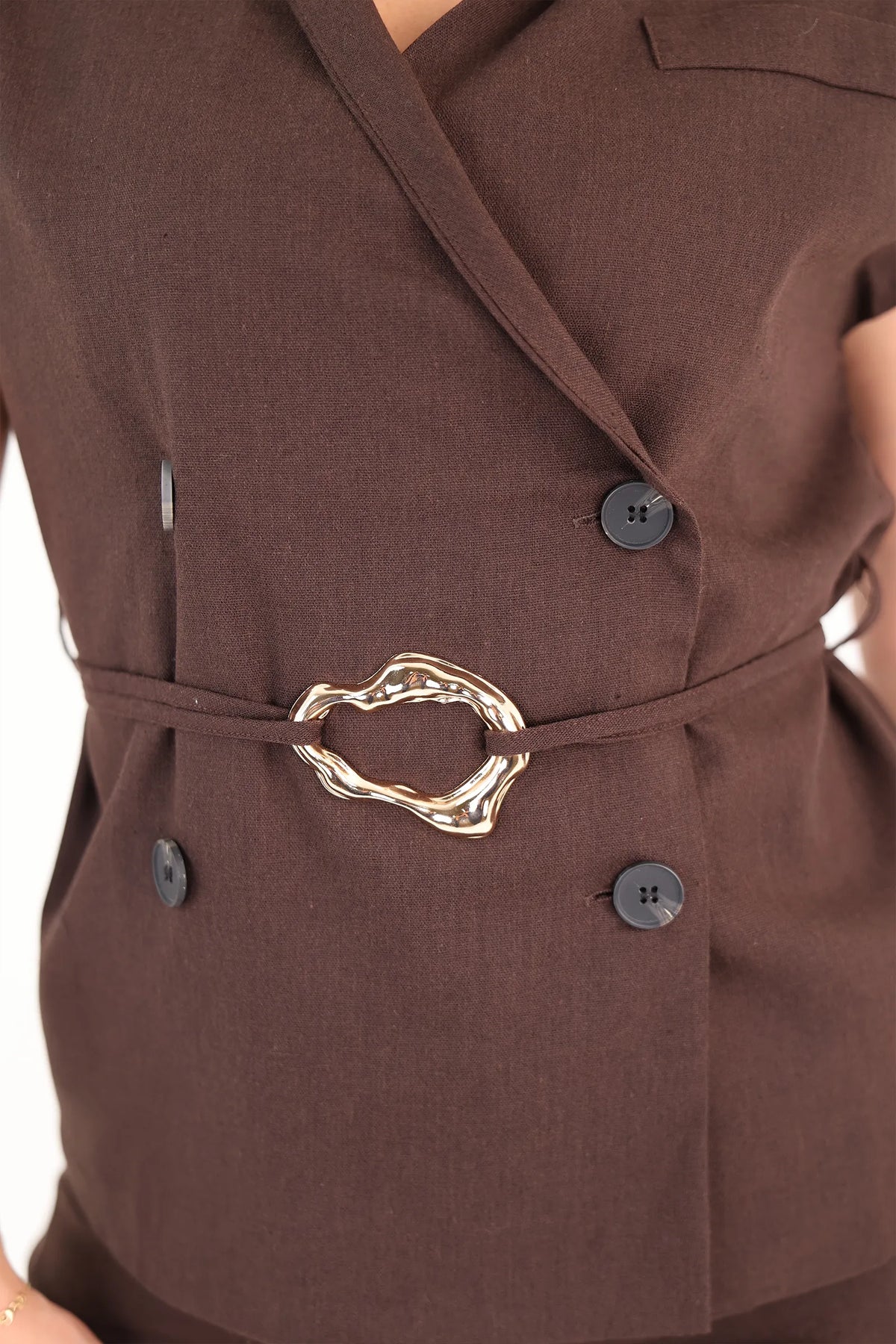 Jelek  brown belted