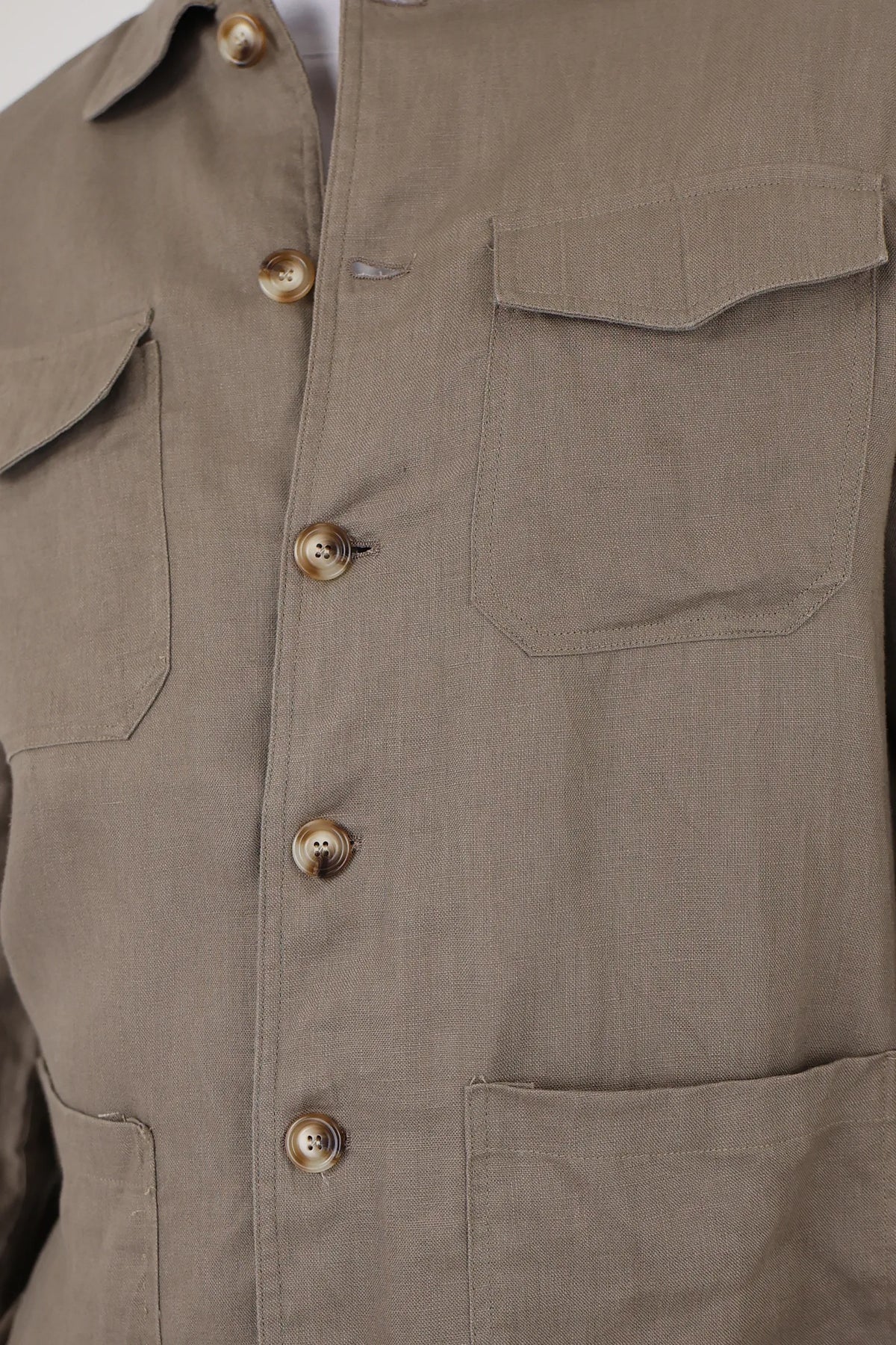 Sako linen shacket
