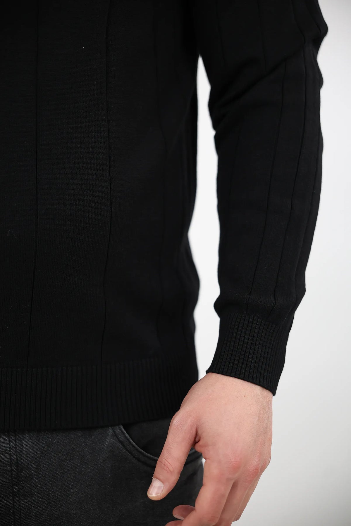 Xhemper vertical stripe sweater