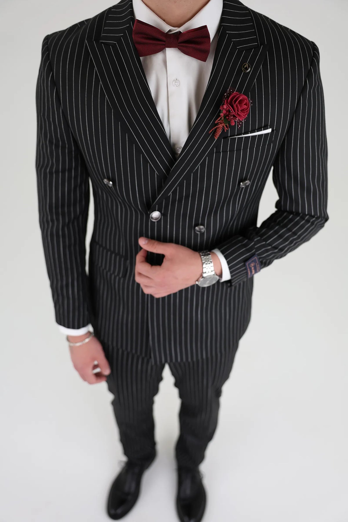 Set pinstripe double