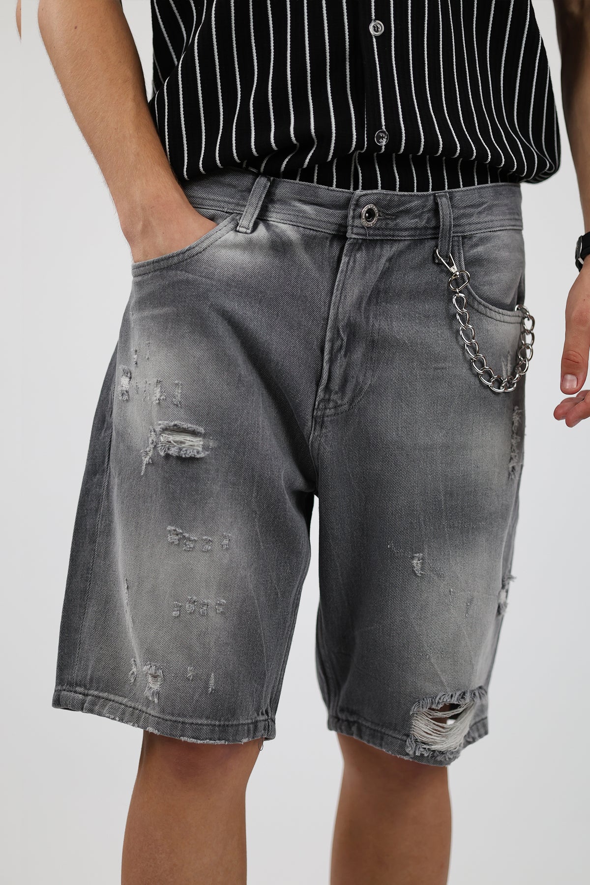 Farmerka trendy bermuda