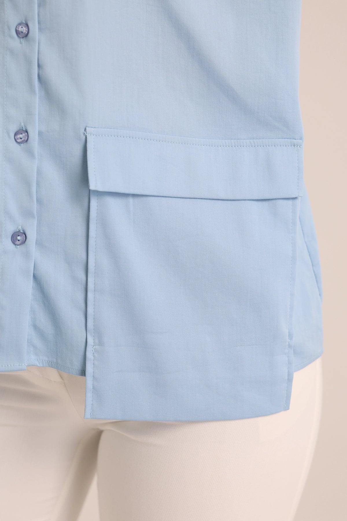 Kemishe blue button down