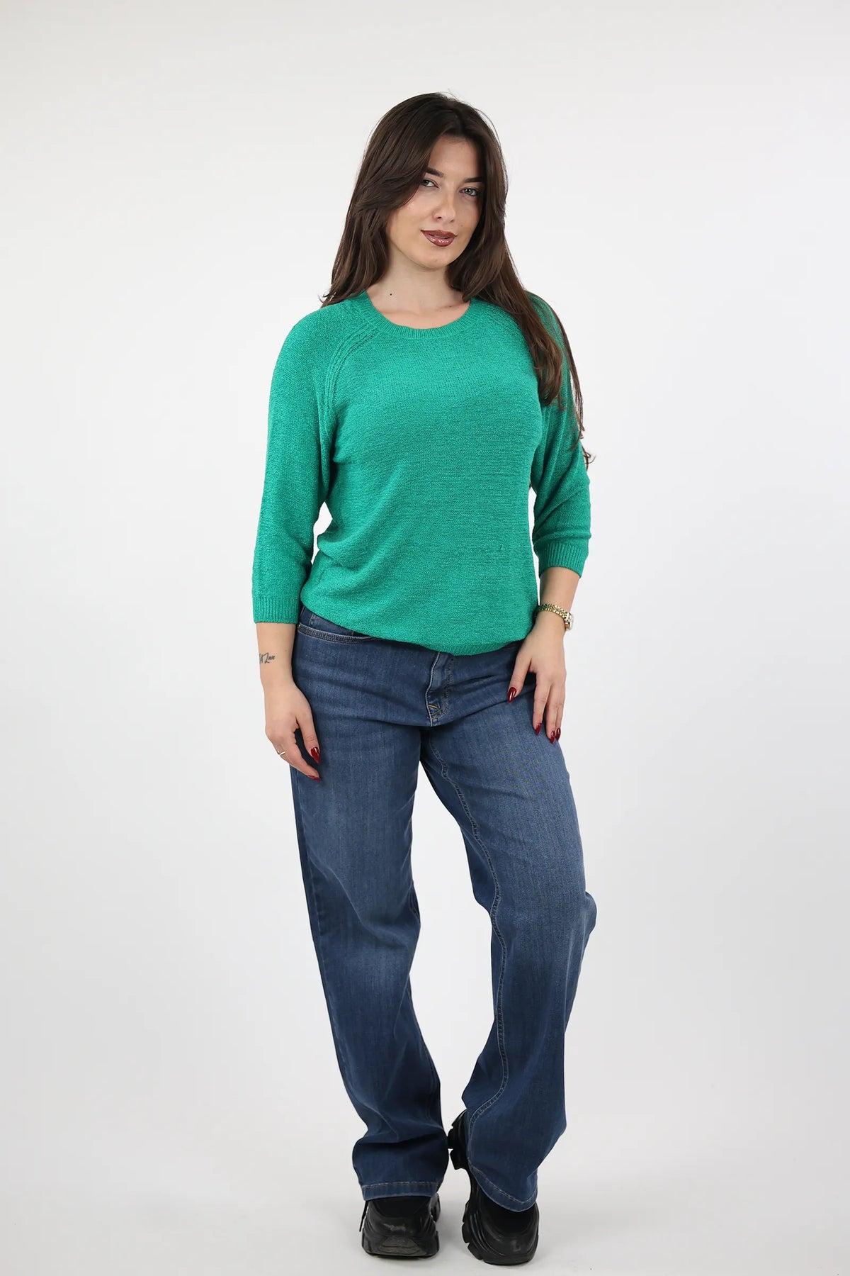 Xhemper sleeve knit