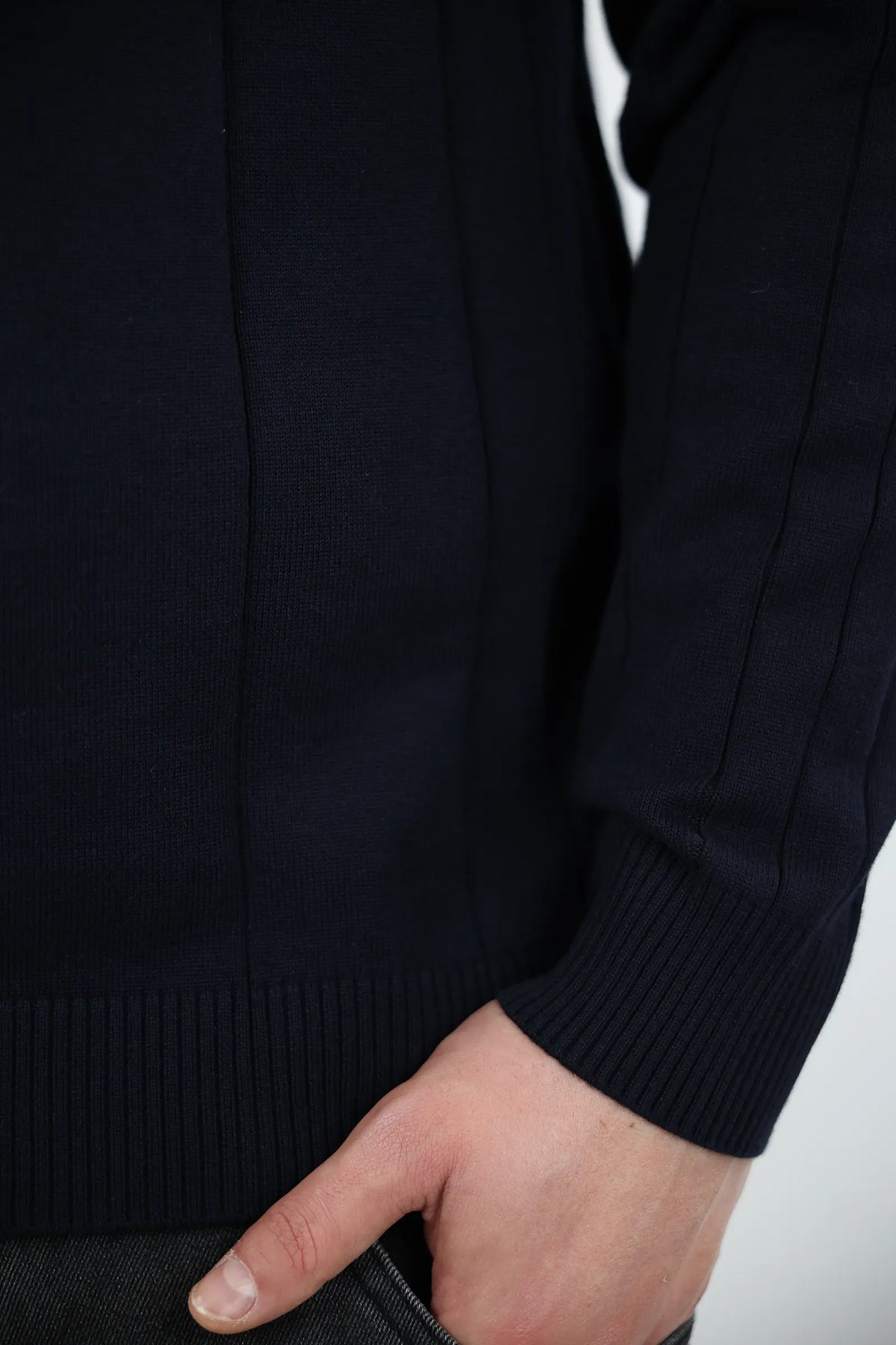 Xhemper vertical stripe sweater
