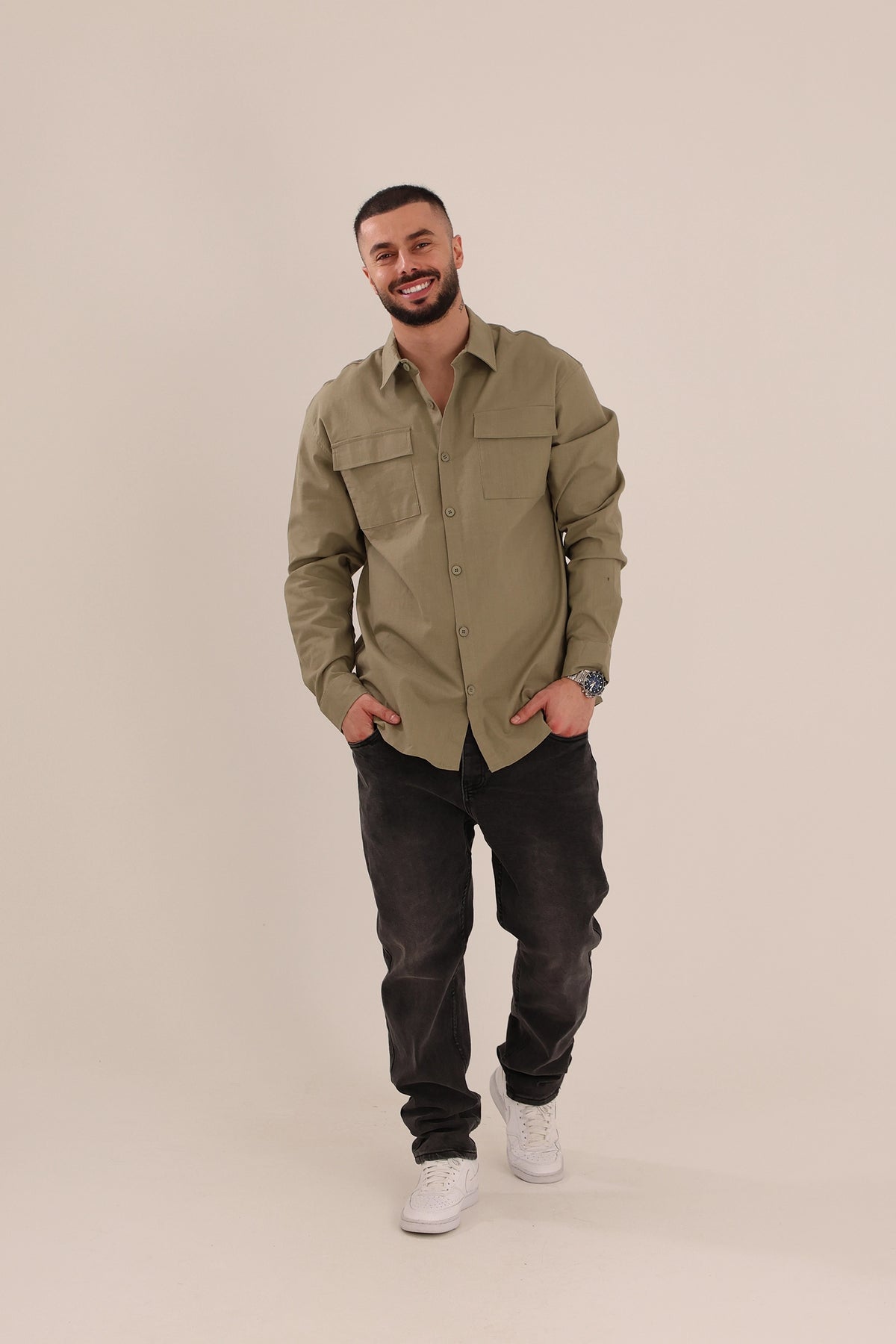Kemishe pocket overshirt
