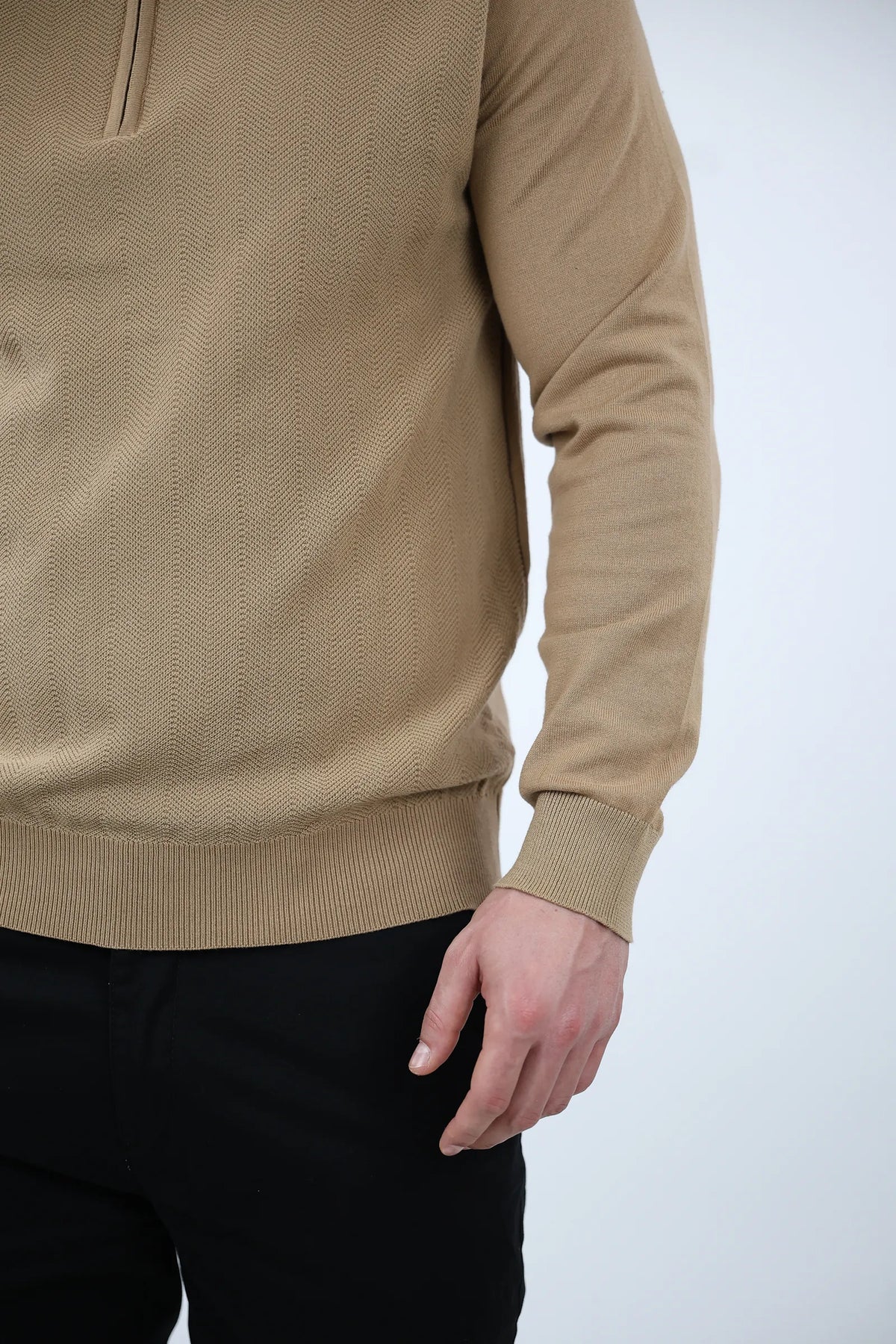 Xhemper zip top knit