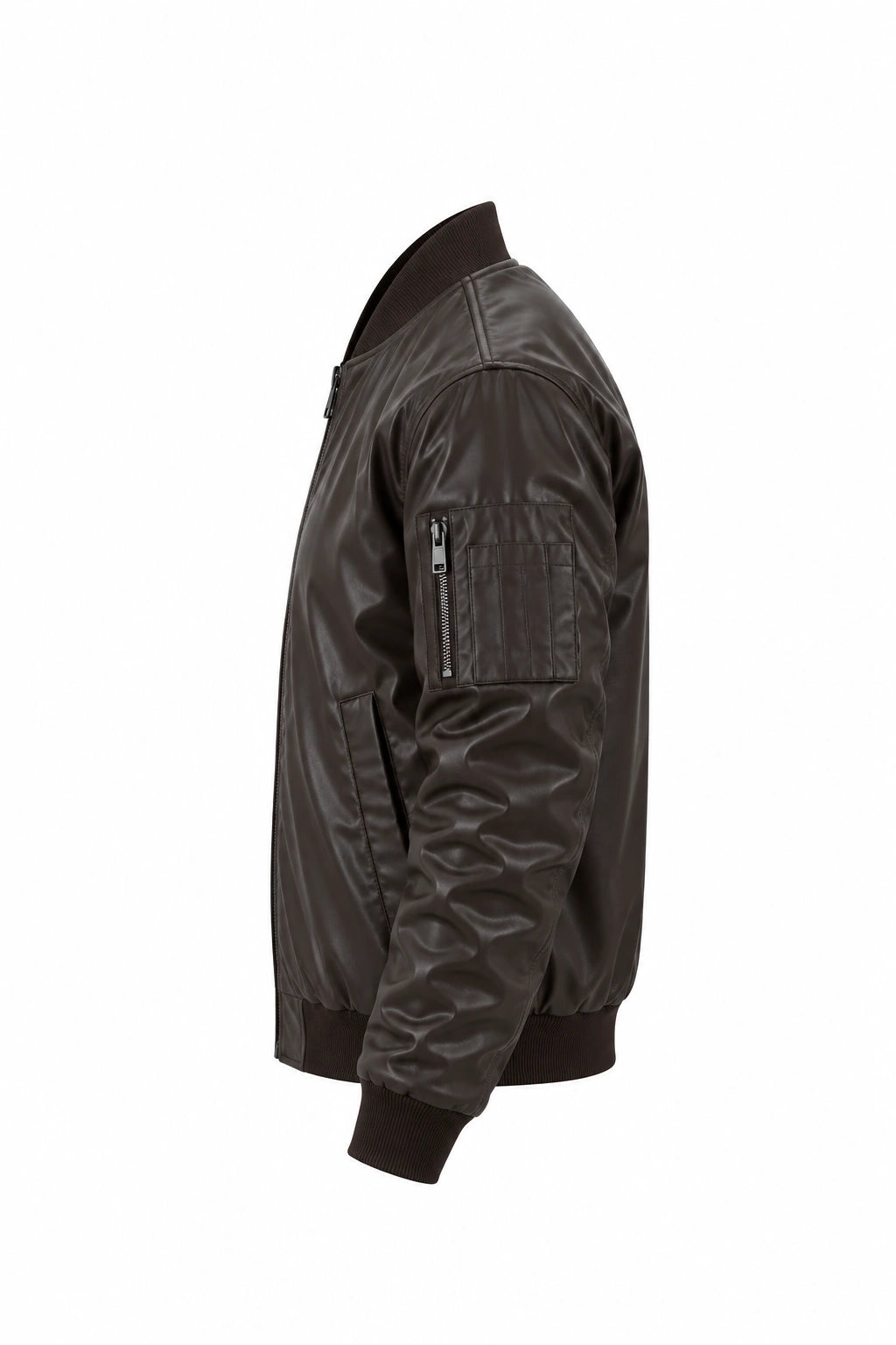 Jakne  faux-leather bomber