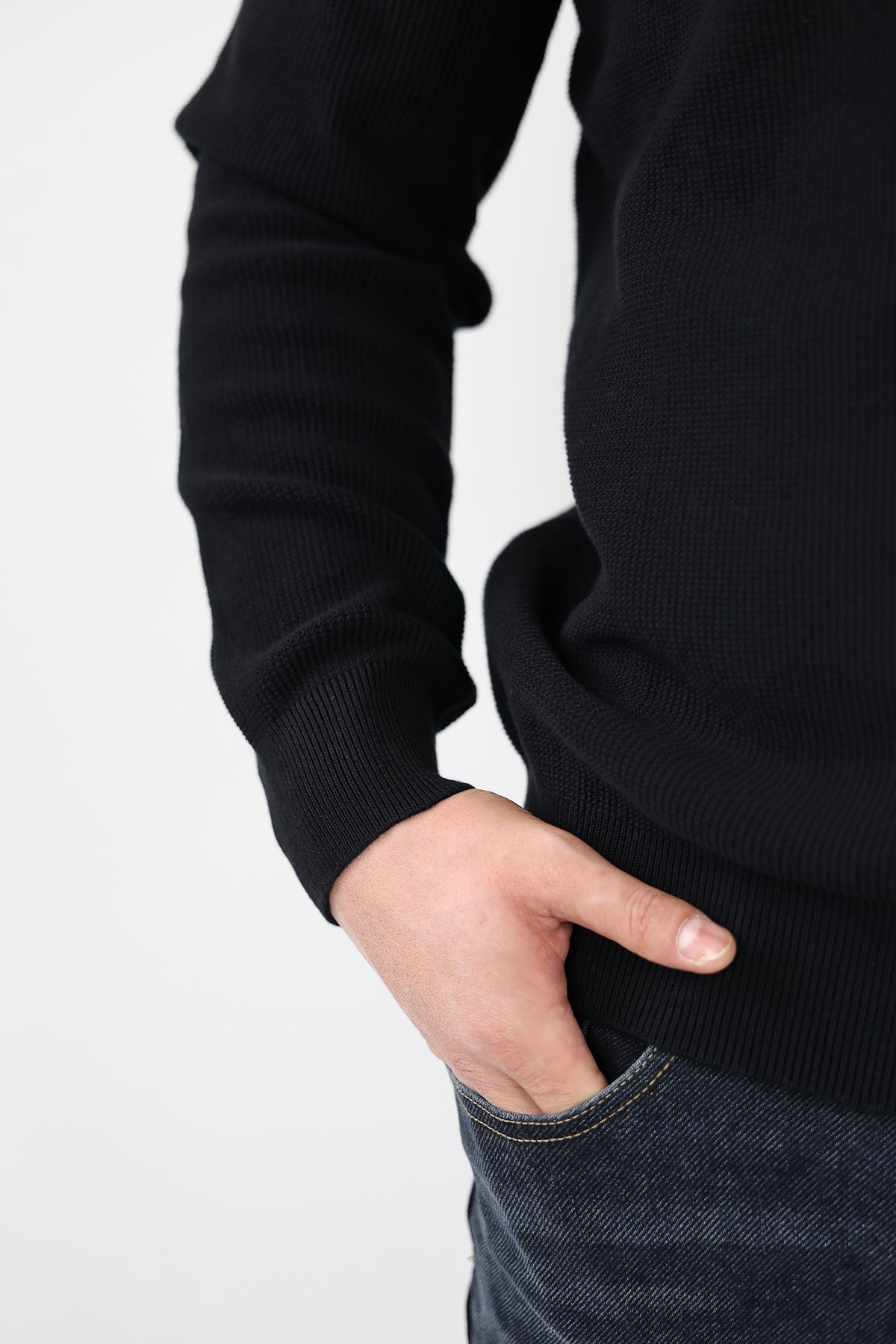 Xhemper ribbed crewneck