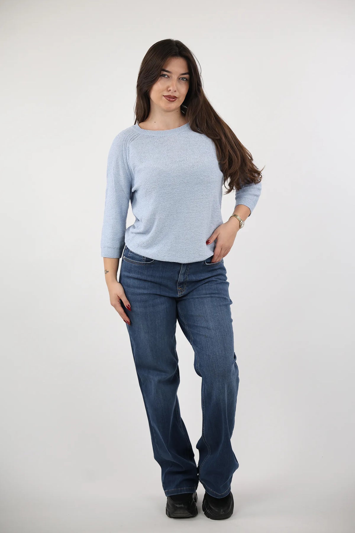 Xhemper sleeve knit