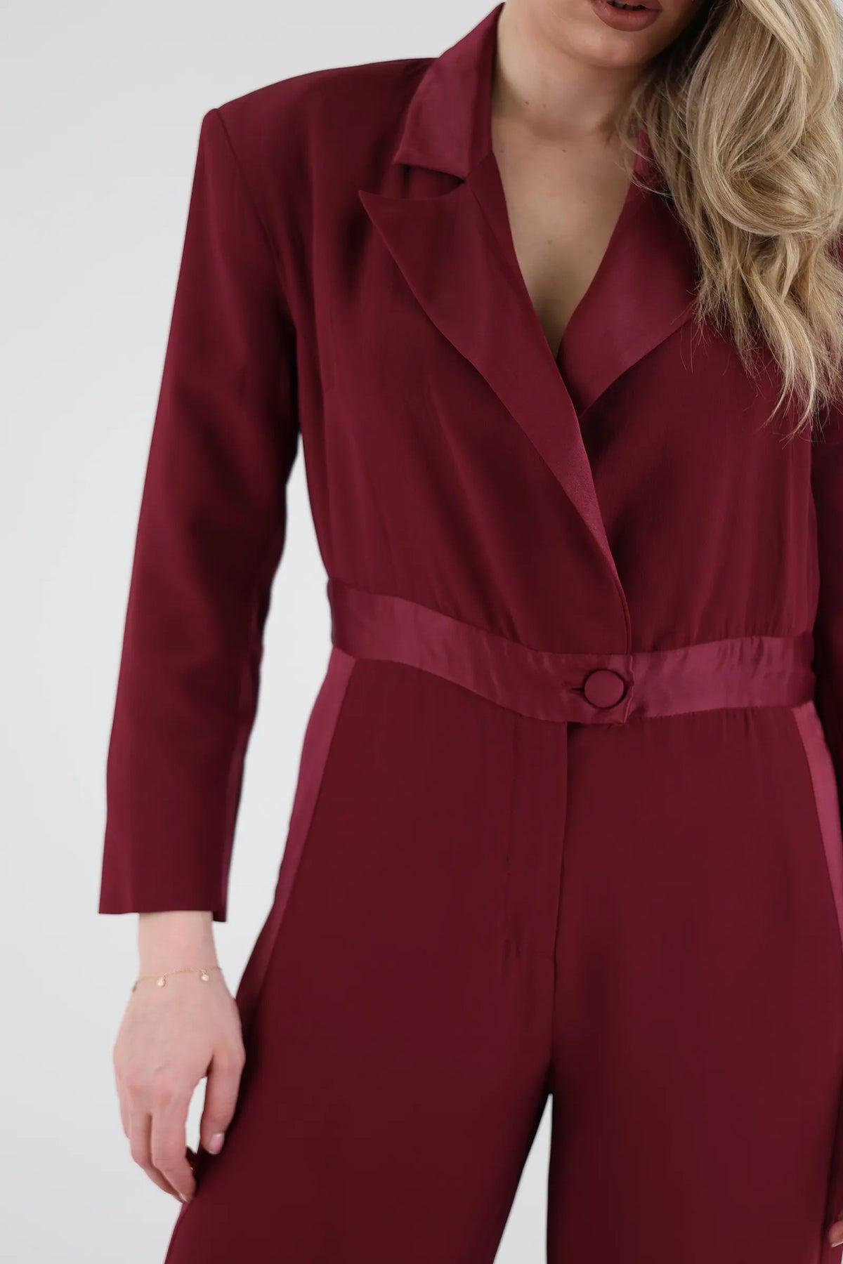 Kombinezon burgundy