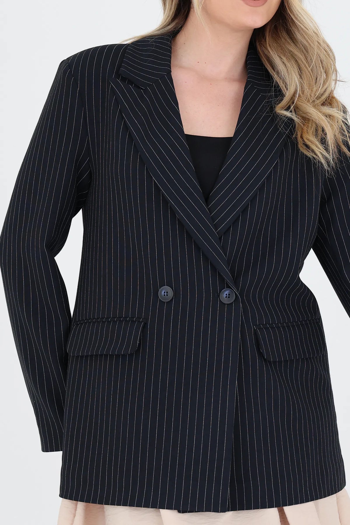 Sako pinstripe suit