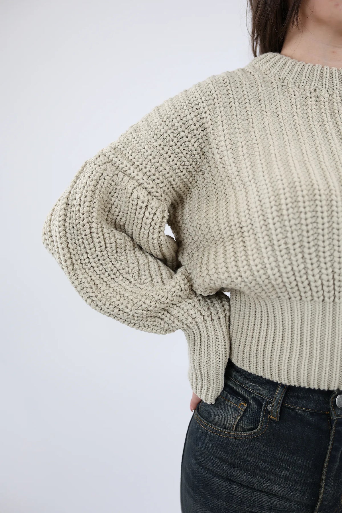 Xhemper crochet beige