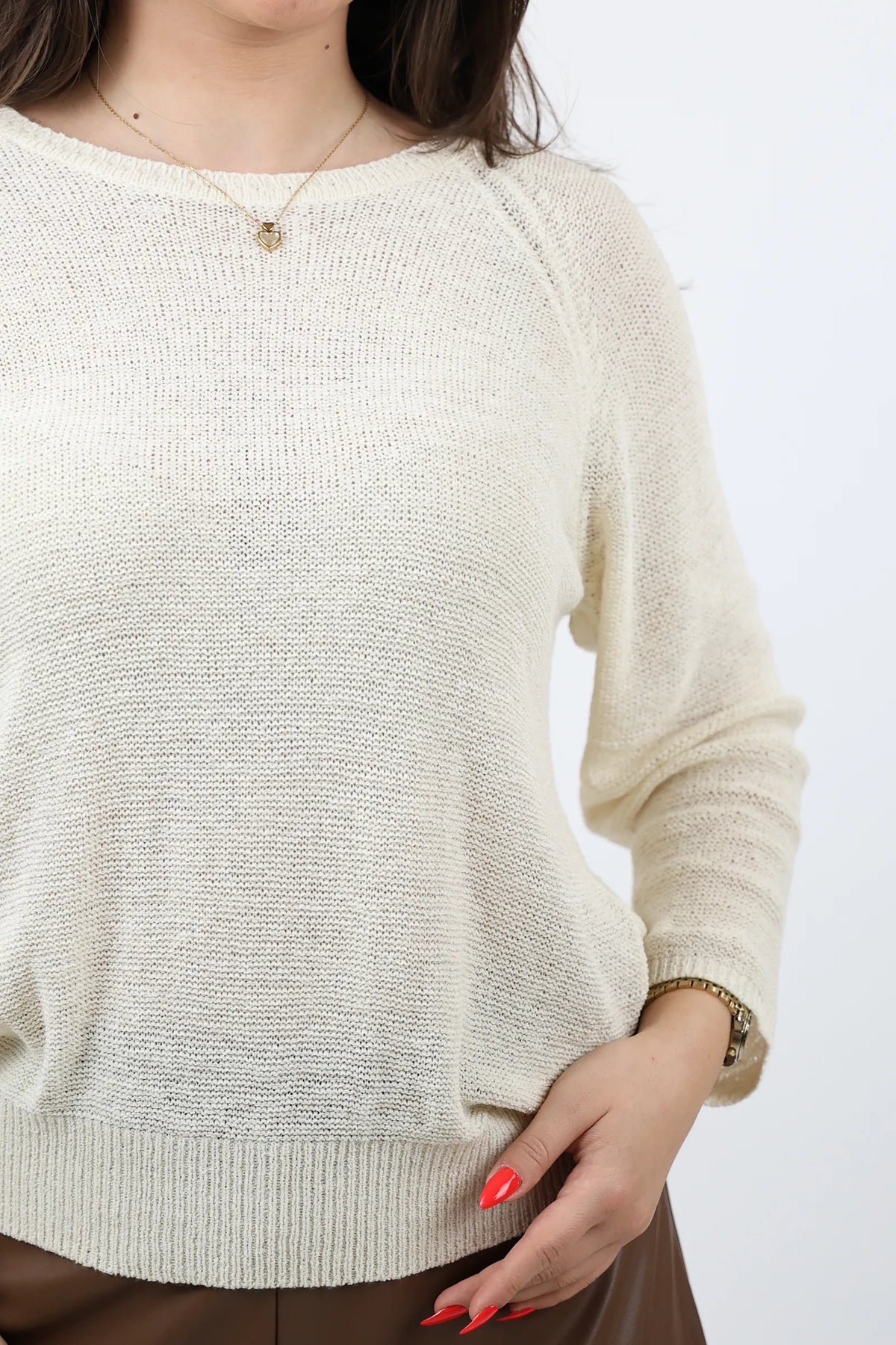 Xhemper sleeve knit