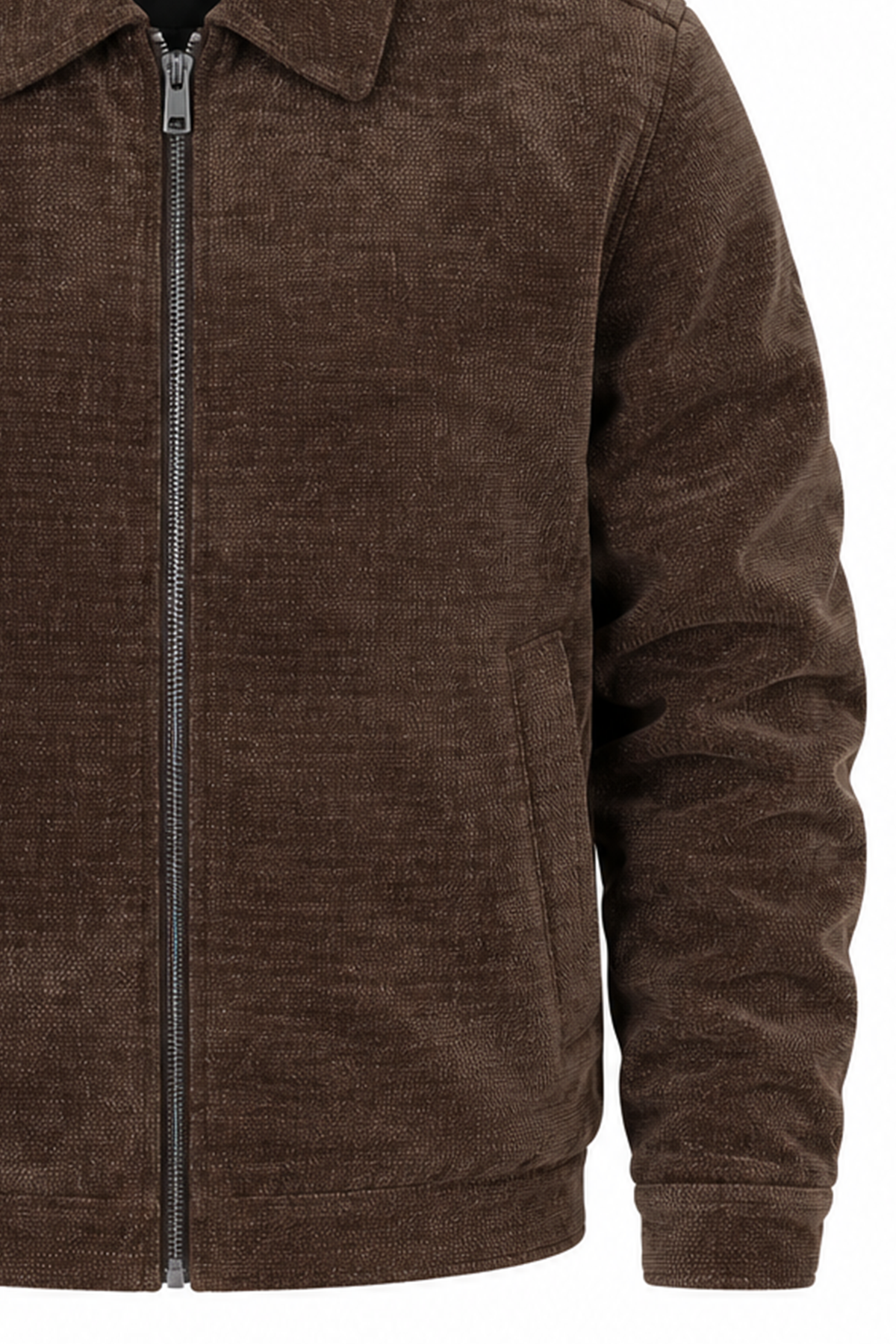 Jakne textured suede