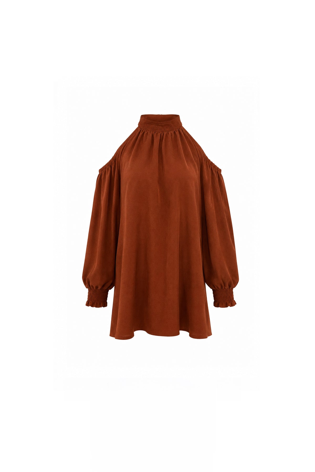 Fustan cold shoulder