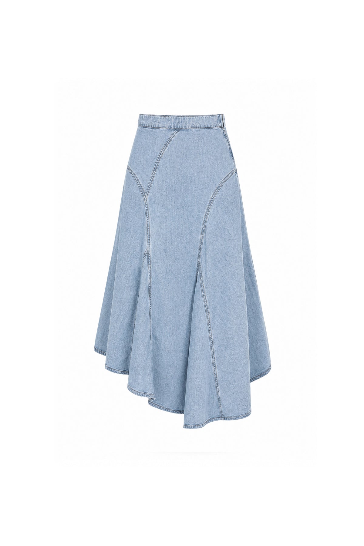 Fund asymmetric denim