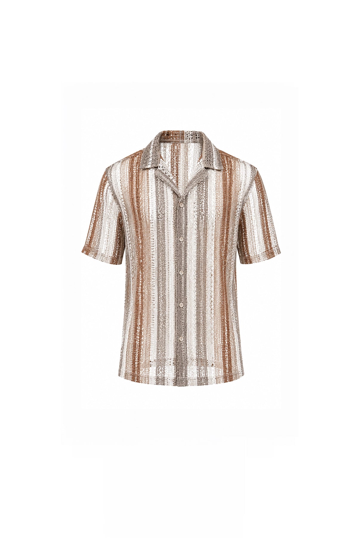 Kemishe striped crochet