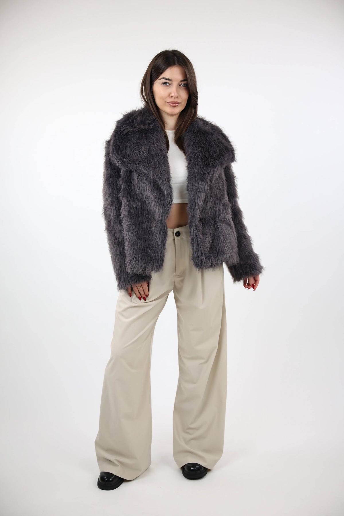 Jakne fluffy shaggy