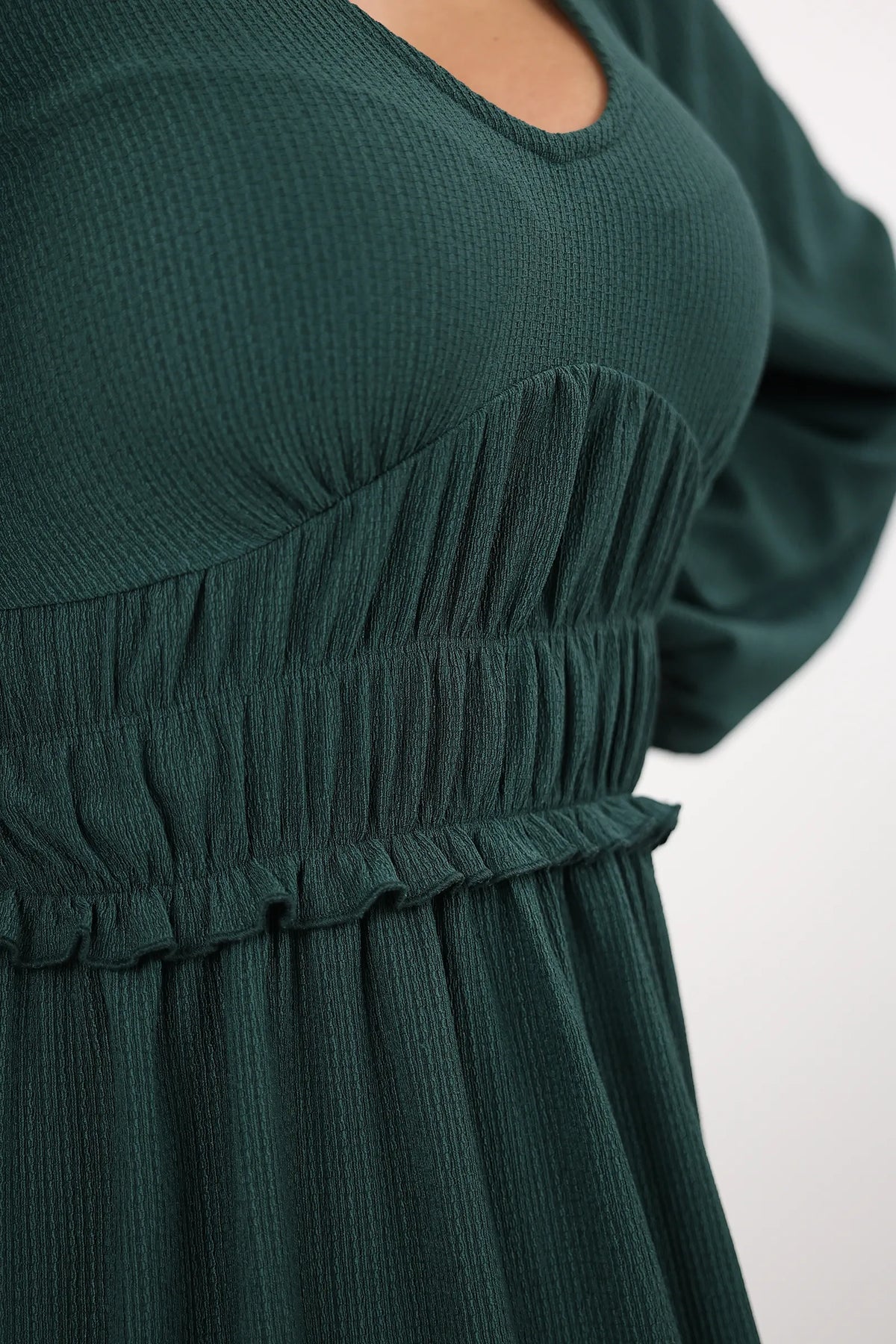 Fustan long sleeve