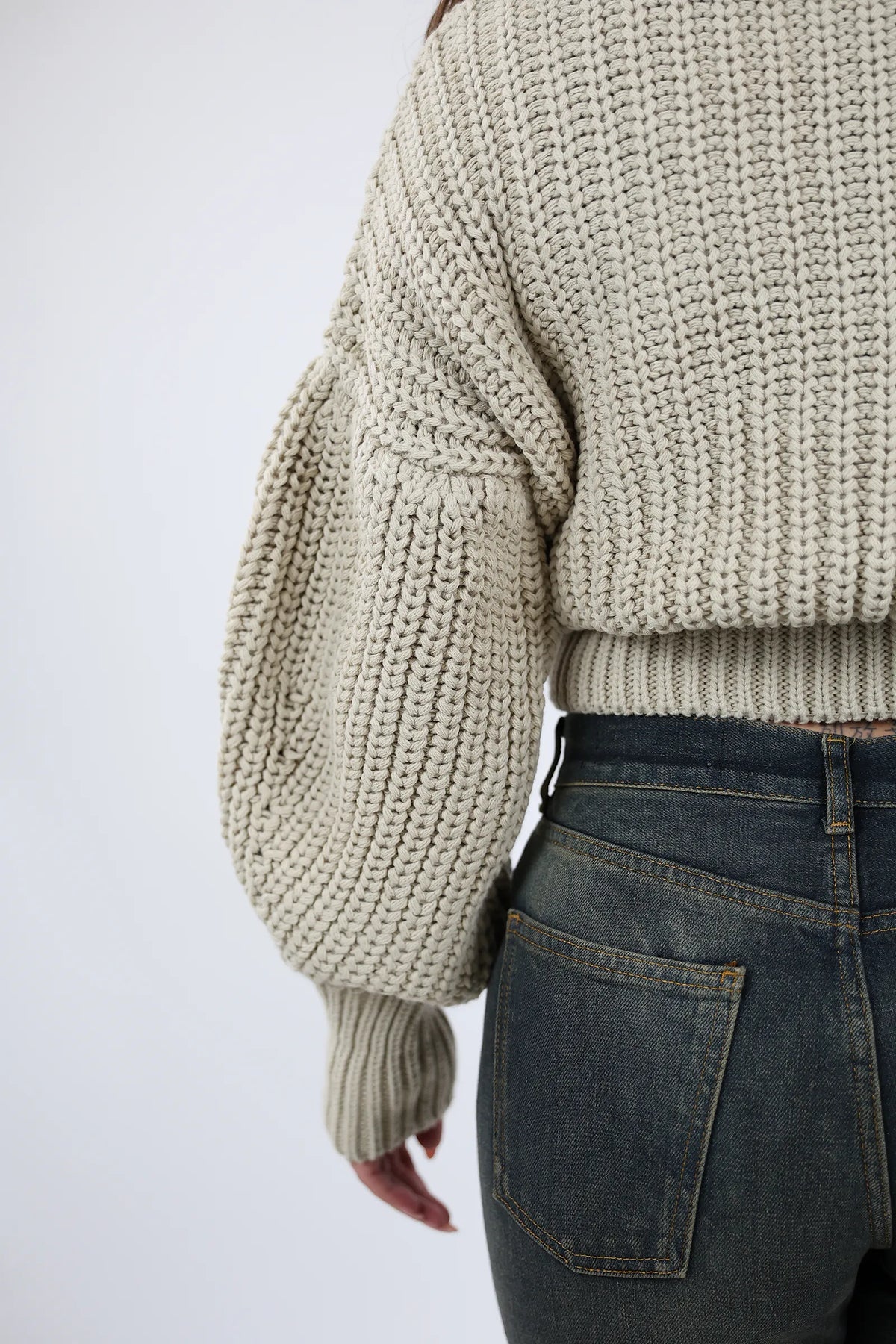 Xhemper crochet beige