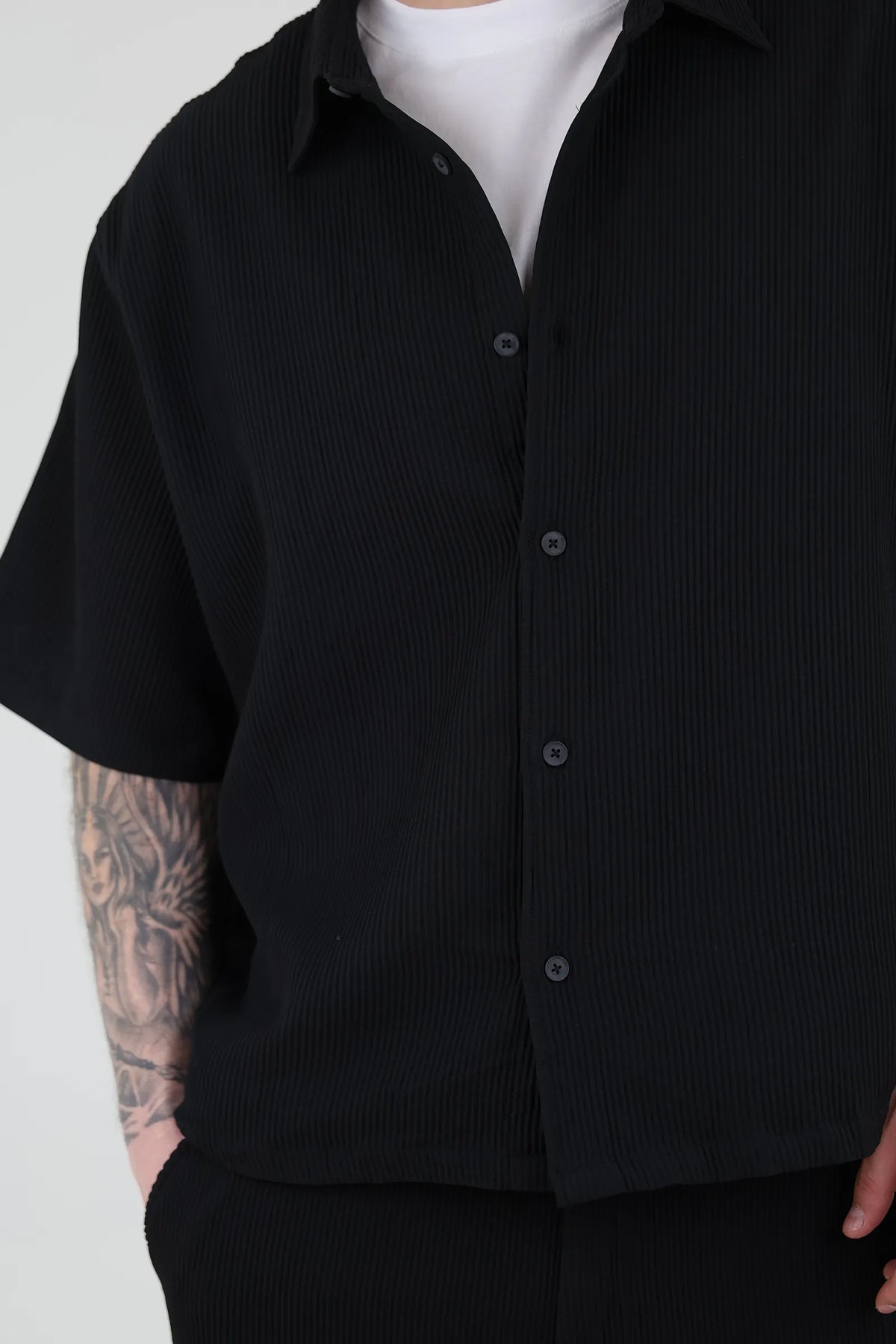 Kemishe oversized textured