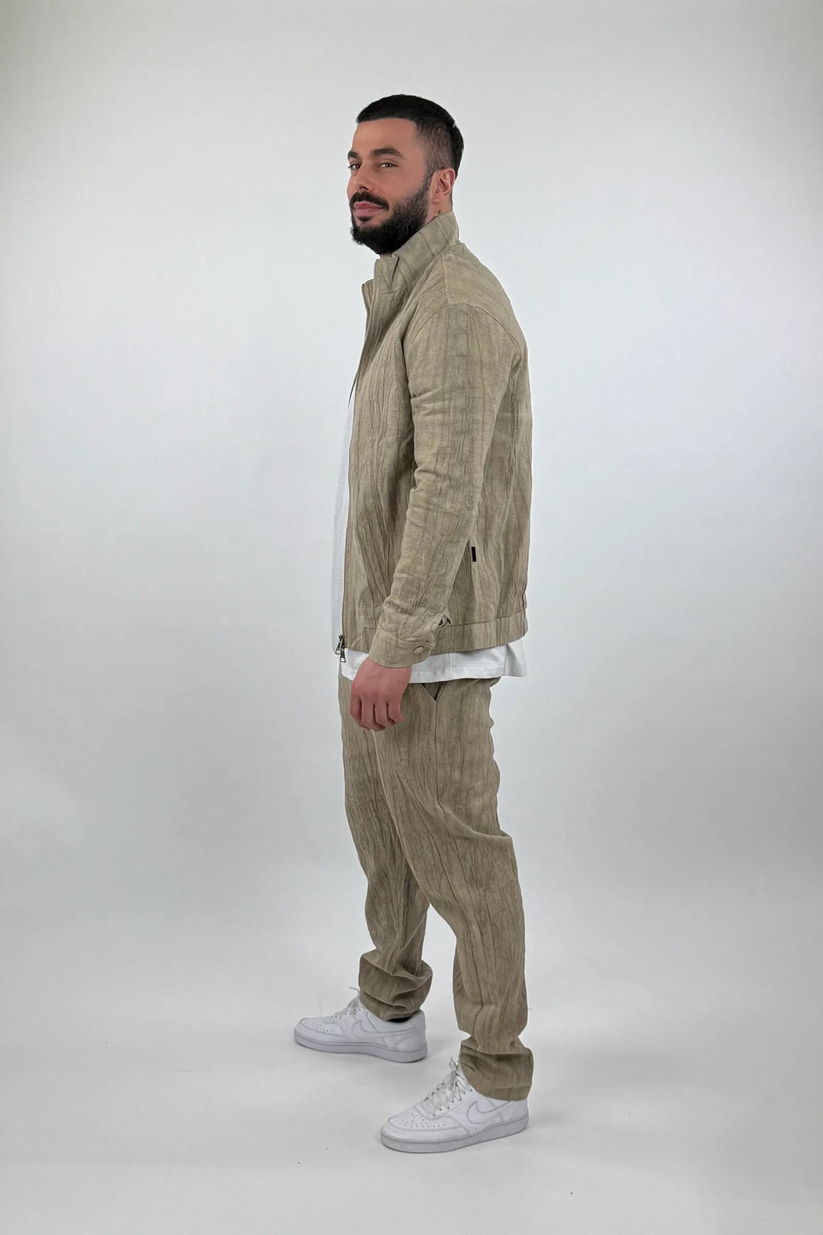 Jakne linen bomber