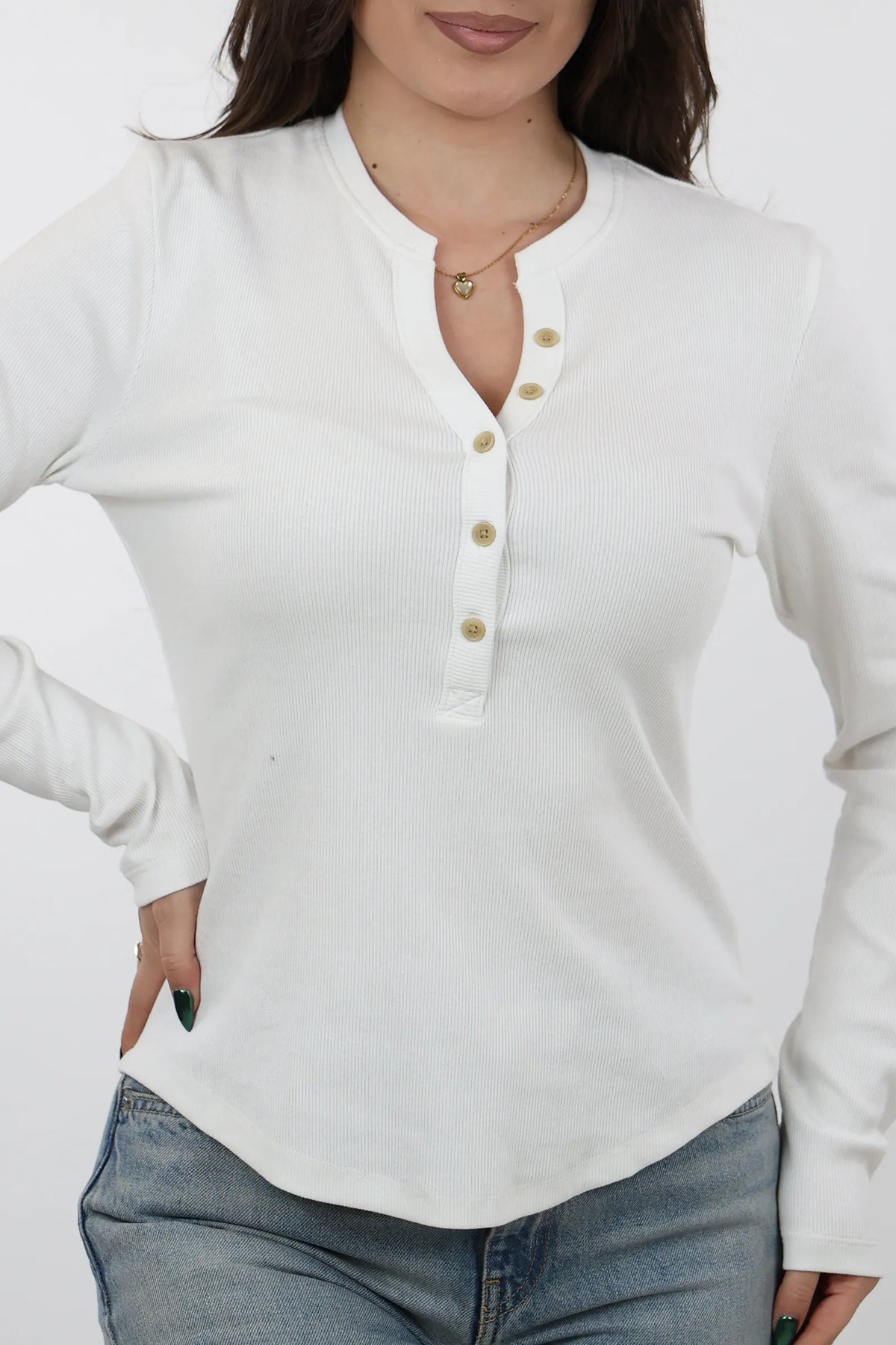 Bluze slim fit henley
