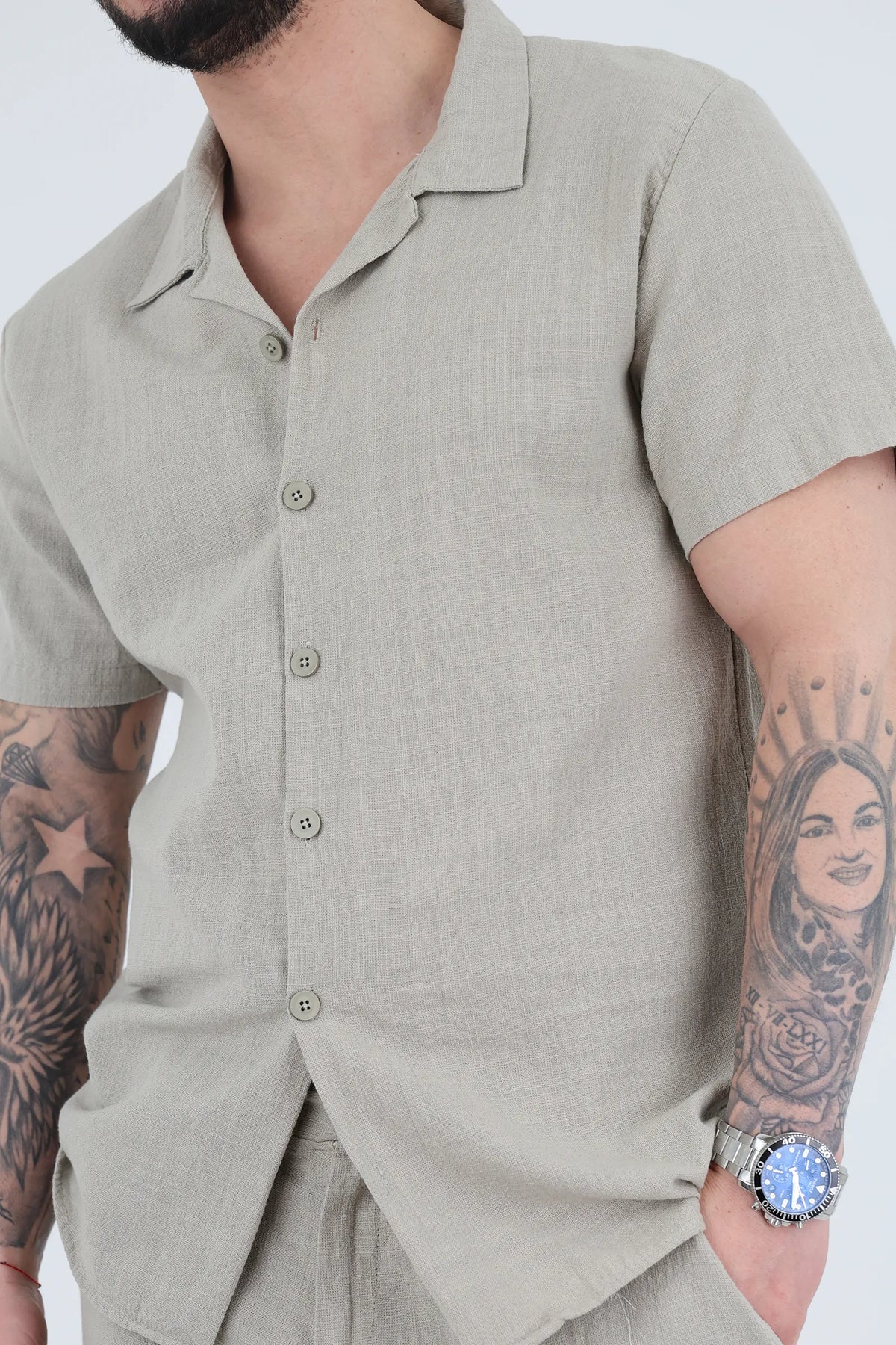 Kemishe revere collar
