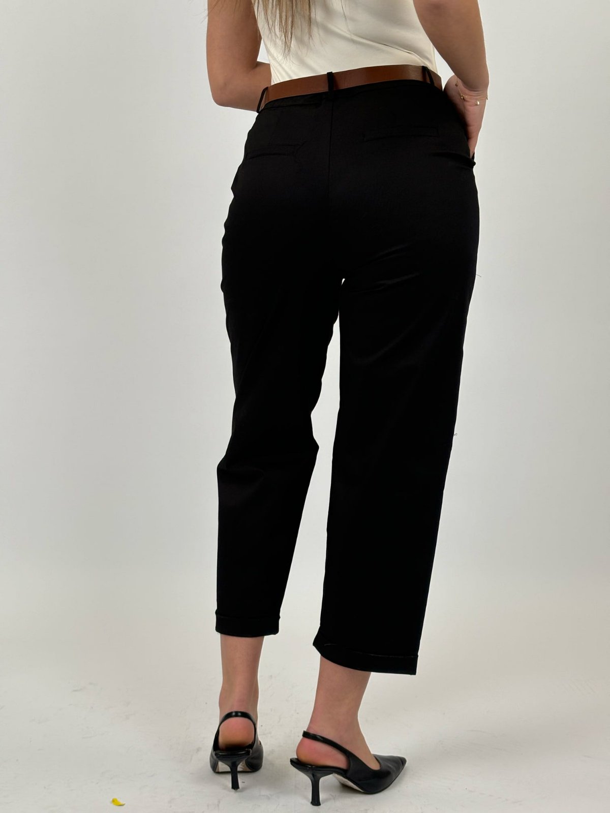 Pantollona chic cropped