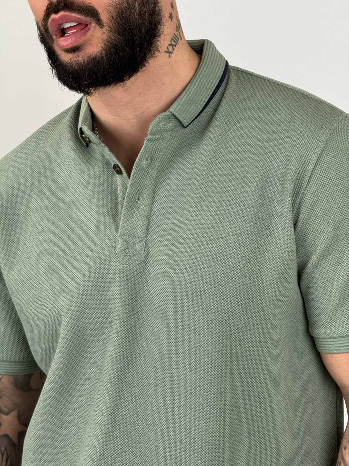 Maice knitted polo