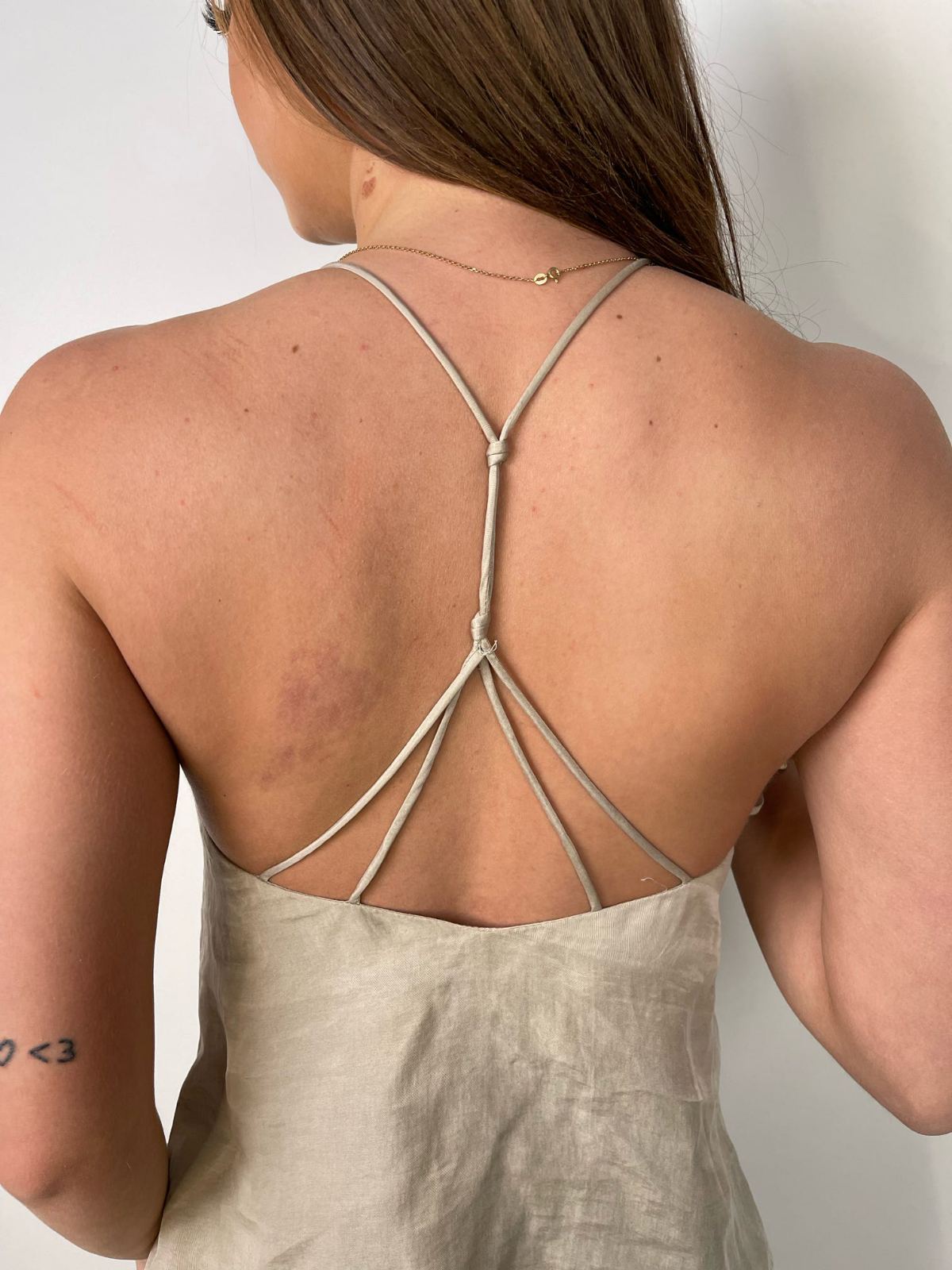 Maice satin halter