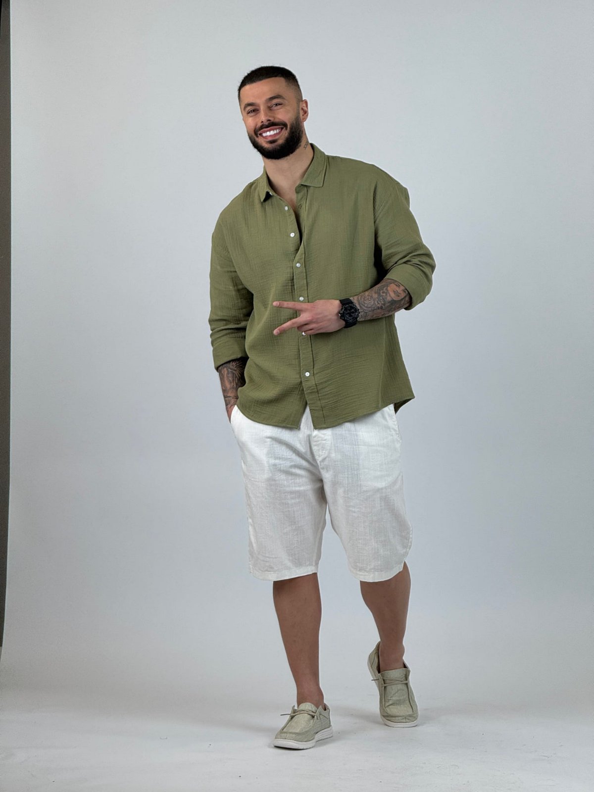 Kemishe crisp casual