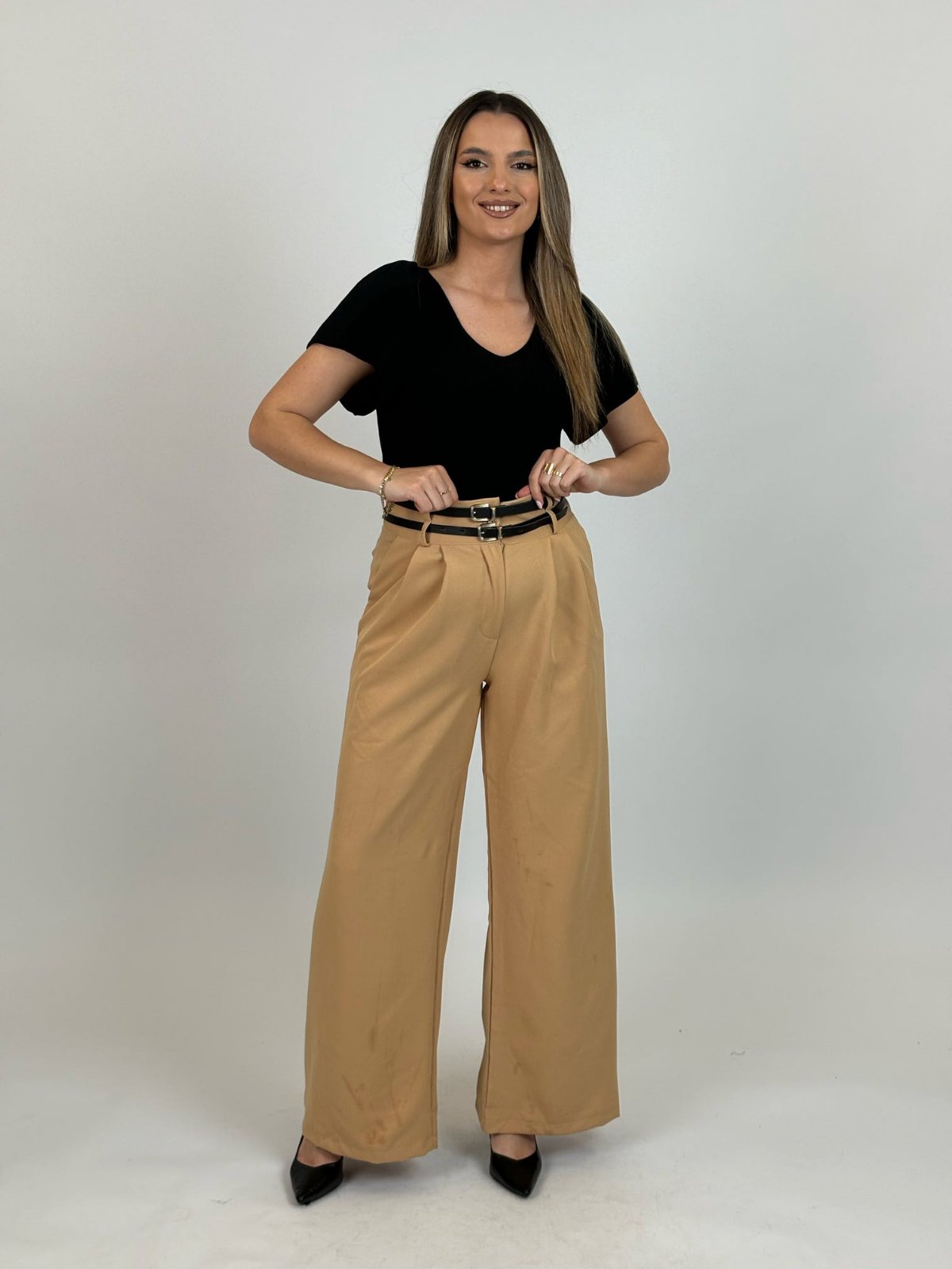 Pantollona double-belt