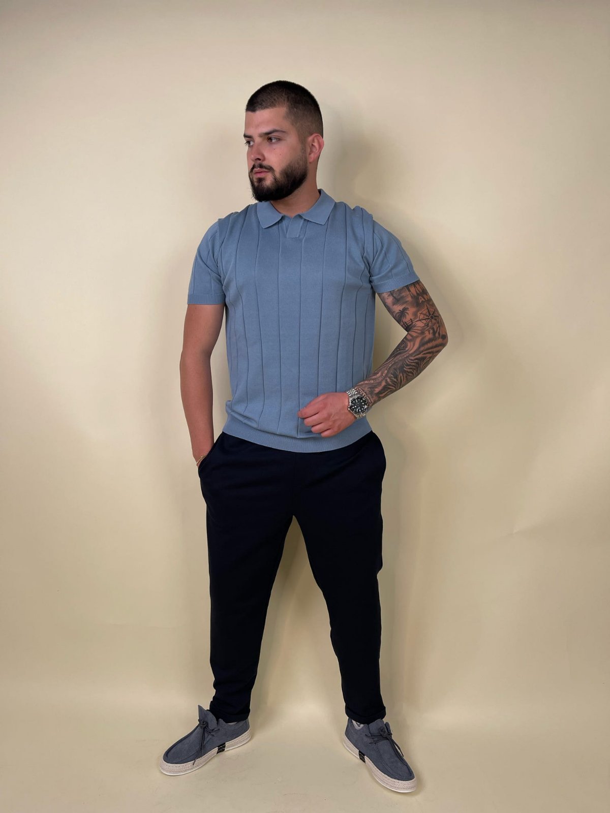 Pantallona elastic waist