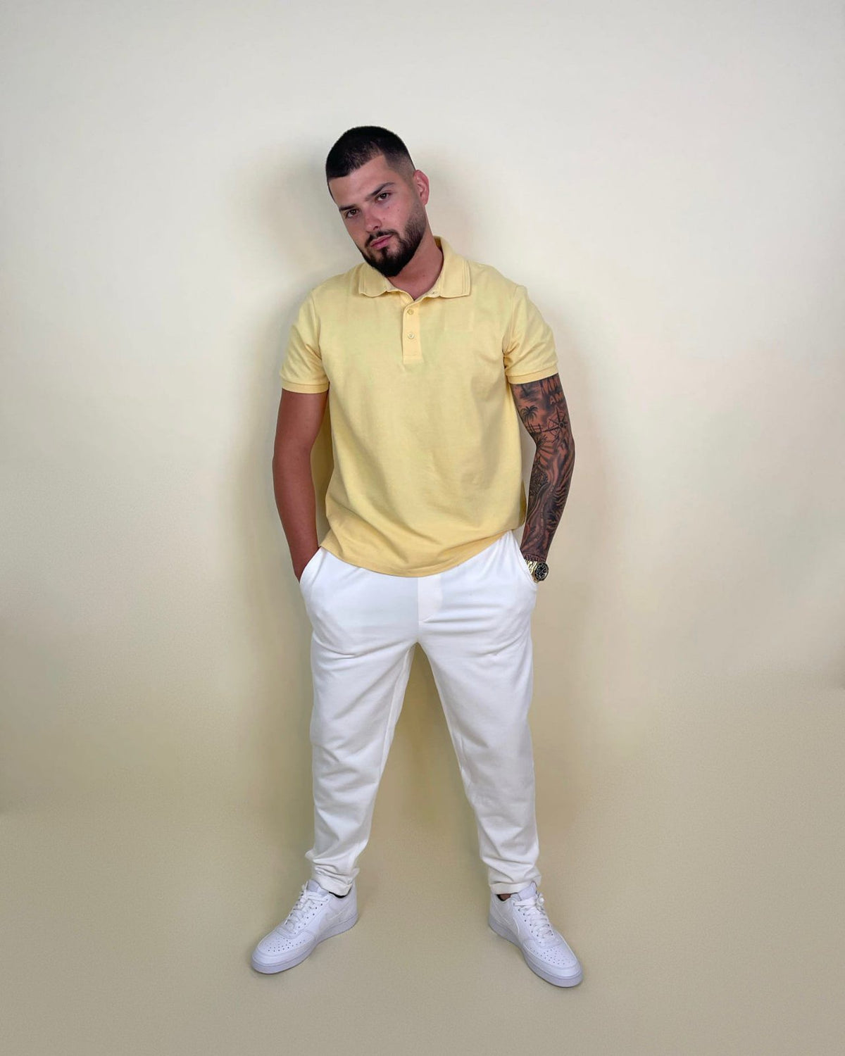 Pantallona elastic waist